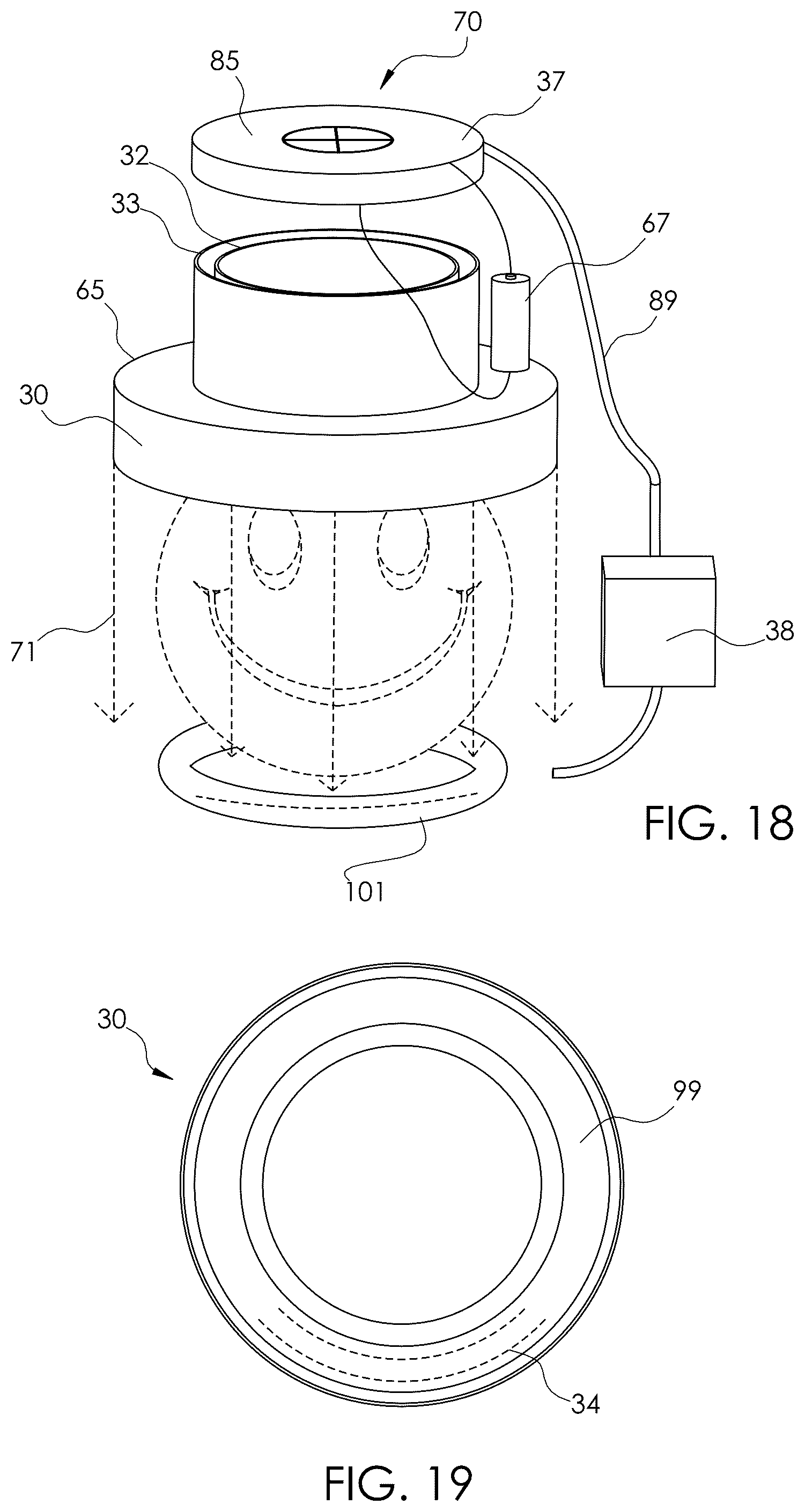 Patent US12302977 Figure 13 – Laminar flow purified air system