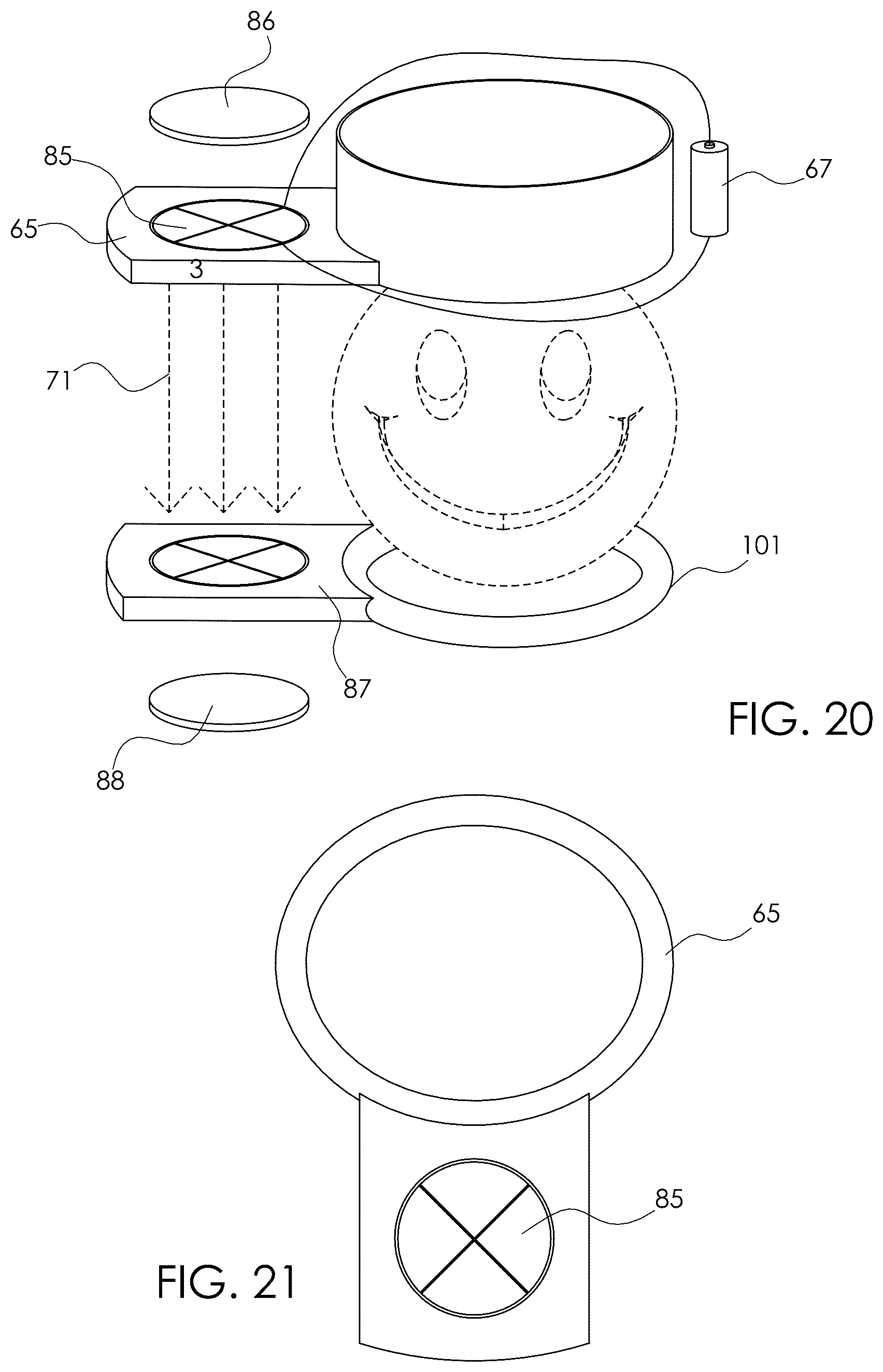 Patent US12302977 Figure 14 – Laminar flow purified air system