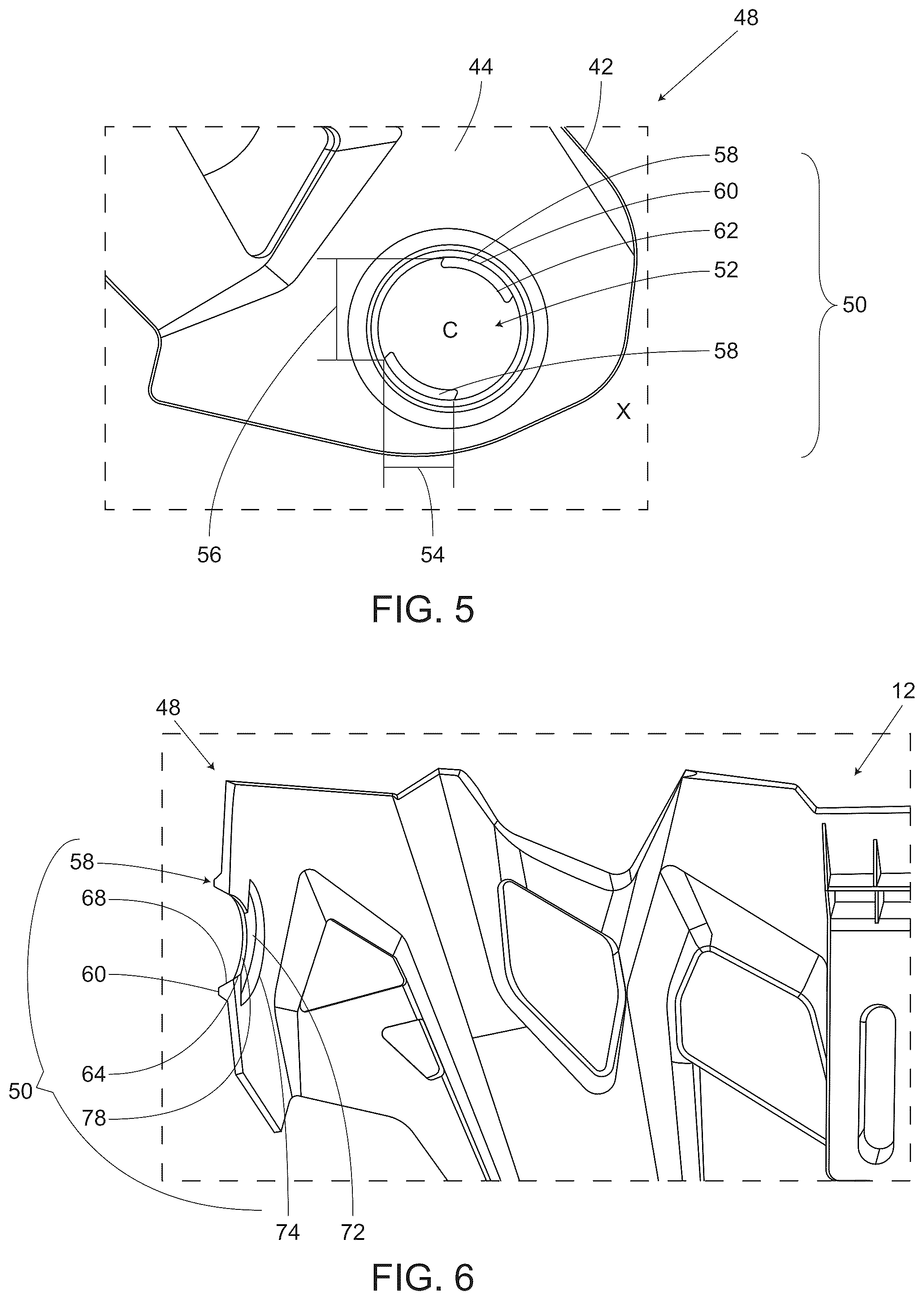 Patent US12302978 Figure 4 – Breakaway visor