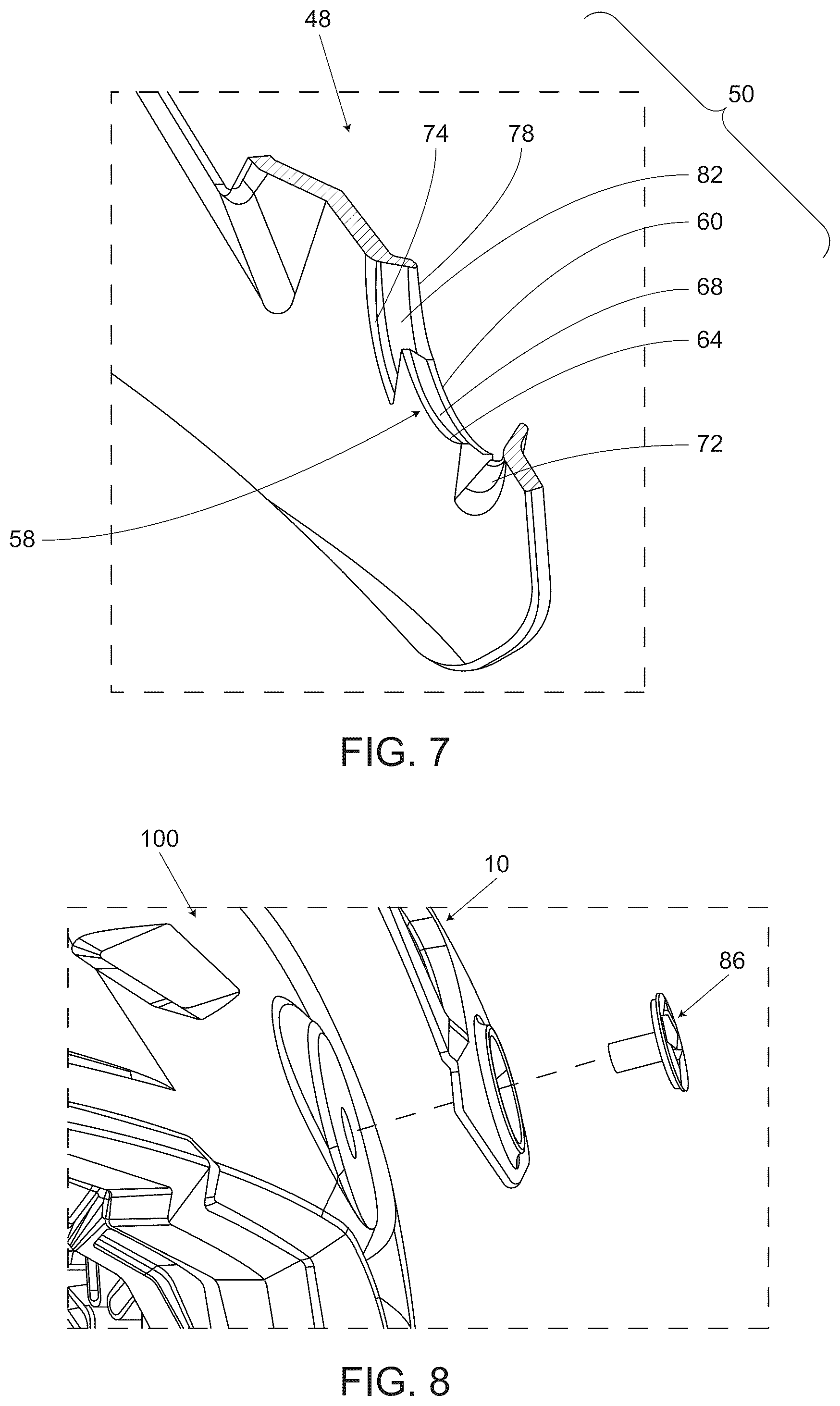 Patent US12302978 Figure 5 – Breakaway visor