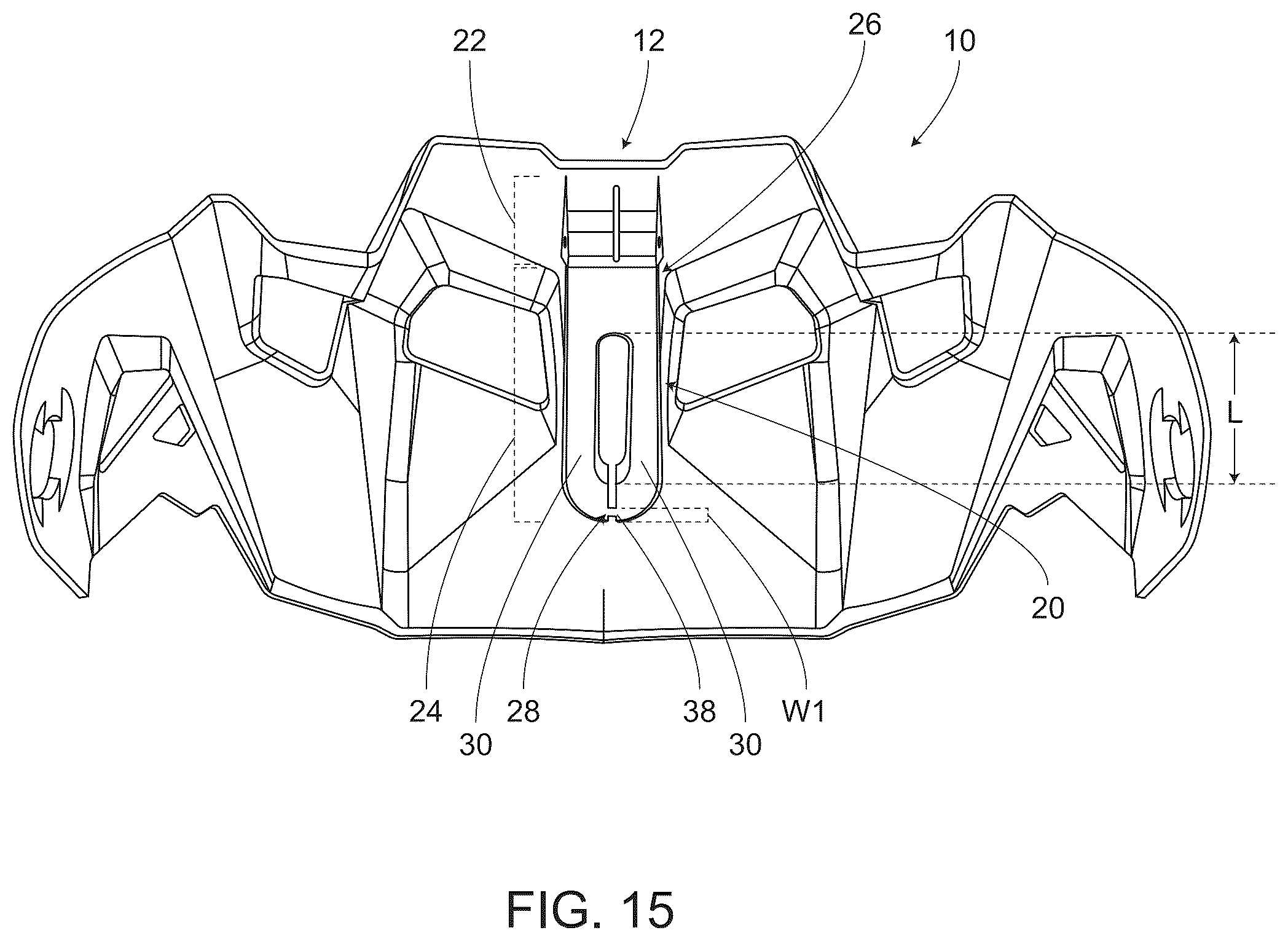 Patent US12302978 Figure 12 – Breakaway visor