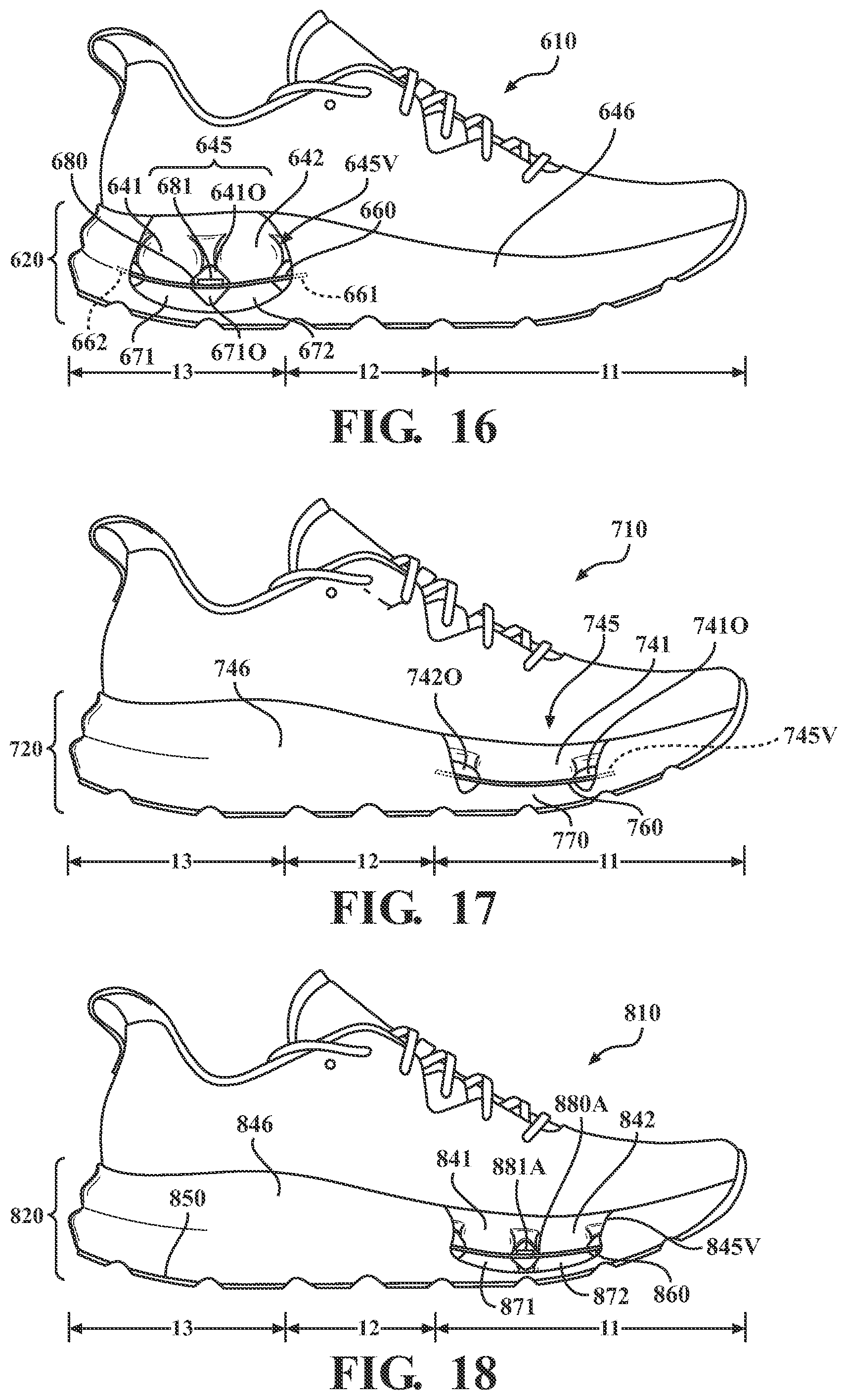 Patent US12302980 Figure 16 – Footwear sole and related method of use