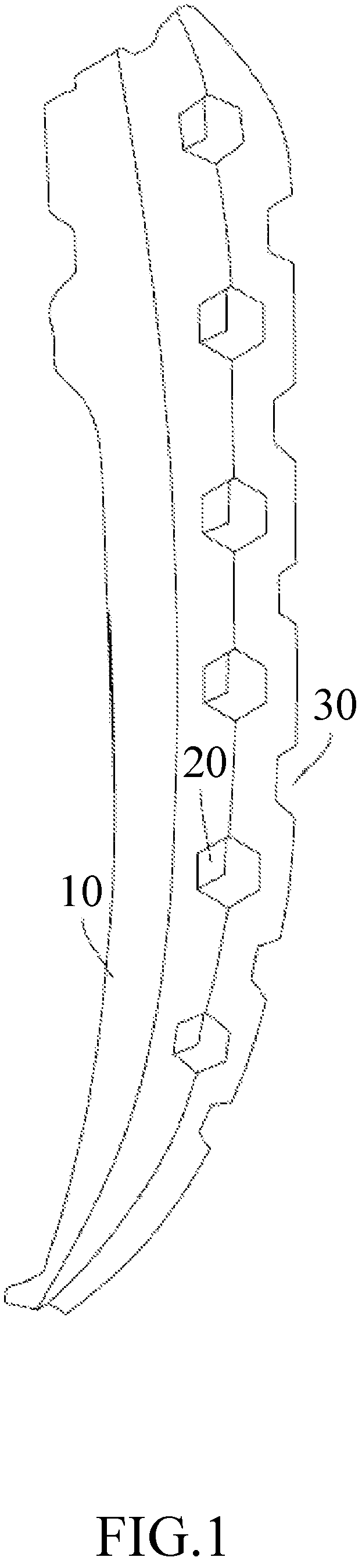 Patent US12302982 Figure 1 – Sole structure