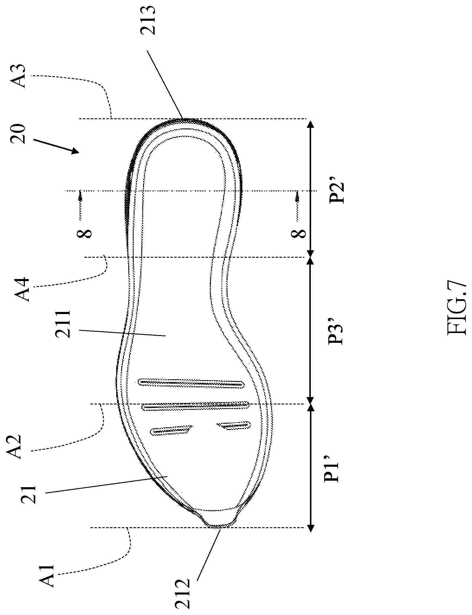 Patent US12302985 Figure 7 – Eco-friendly method of manufacturing shoe material, semi-finished, and foamed shoe material made thereby