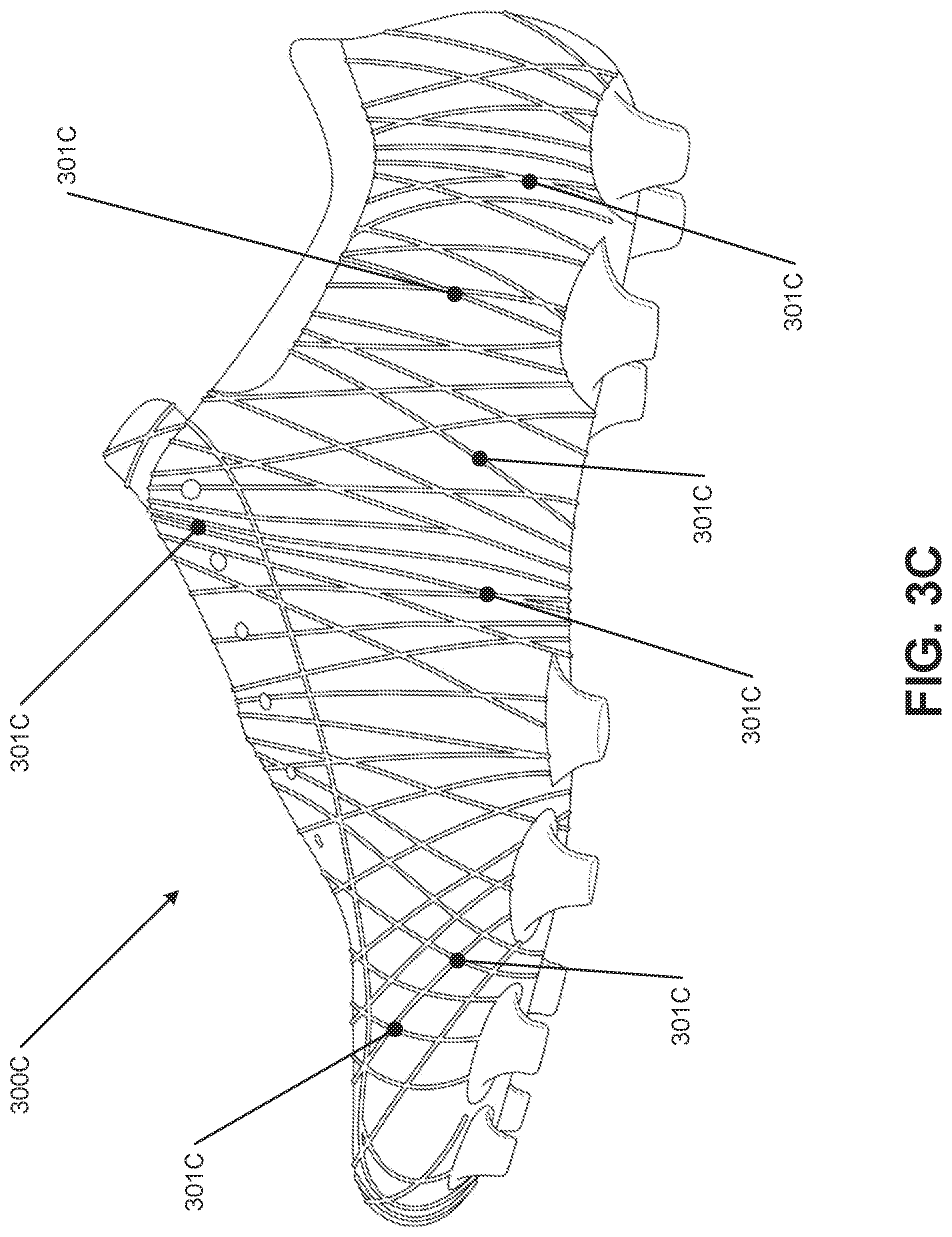 Patent US12302986 Figure 12 – Sole structures and articles of footwear having conformable heel counter structures