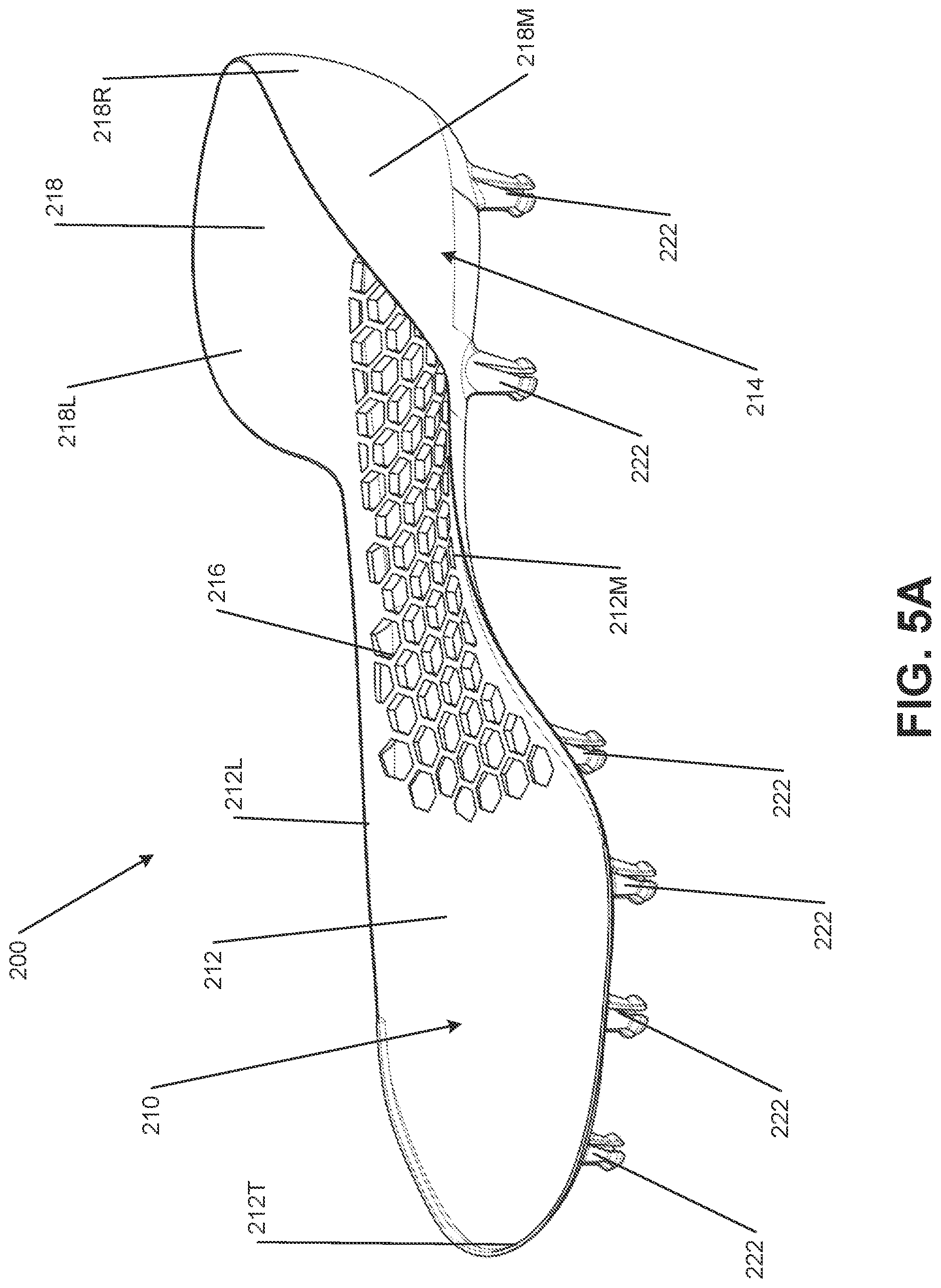 Patent US12302986 Figure 15 – Sole structures and articles of footwear having conformable heel counter structures