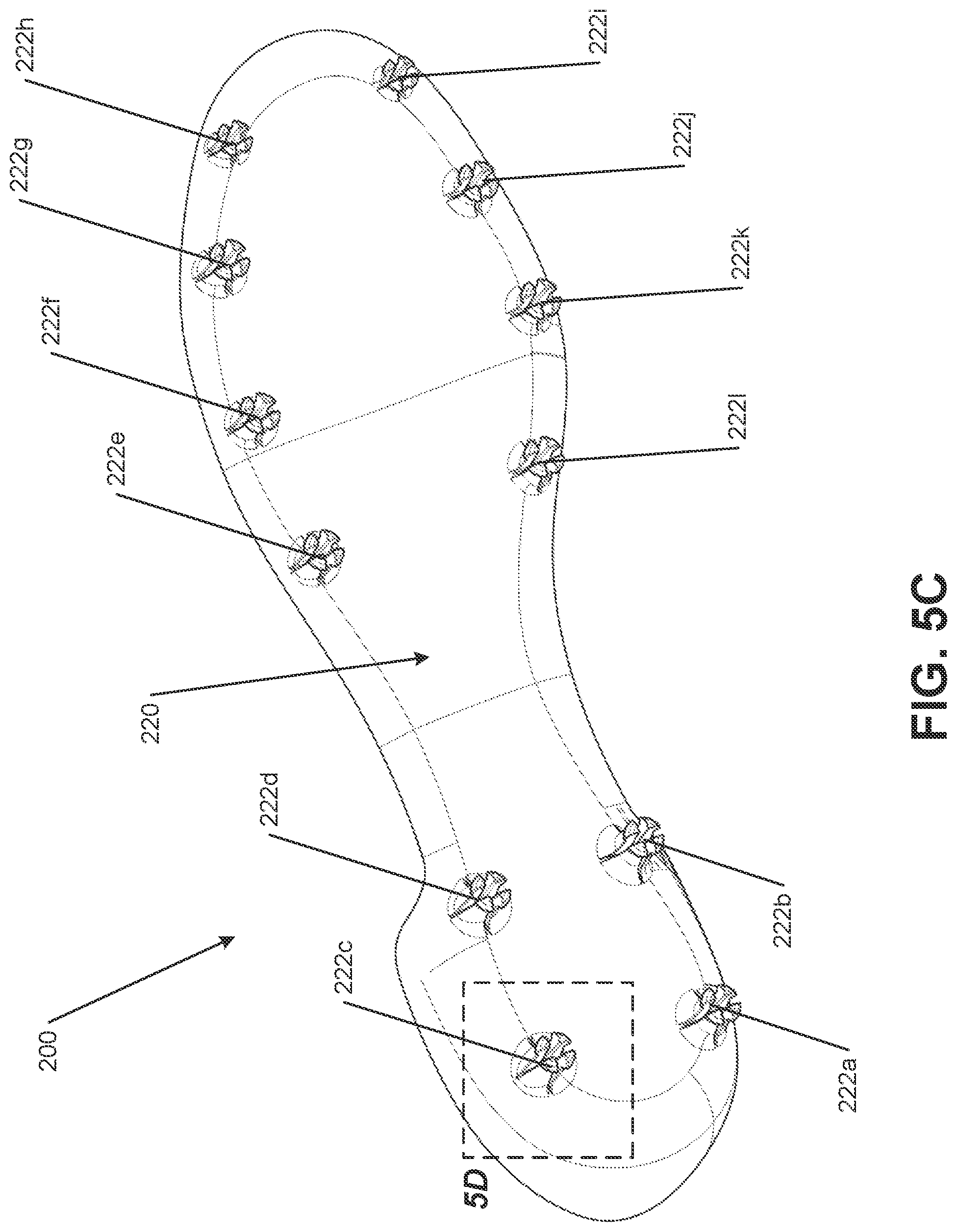 Patent US12302986 Figure 17 – Sole structures and articles of footwear having conformable heel counter structures