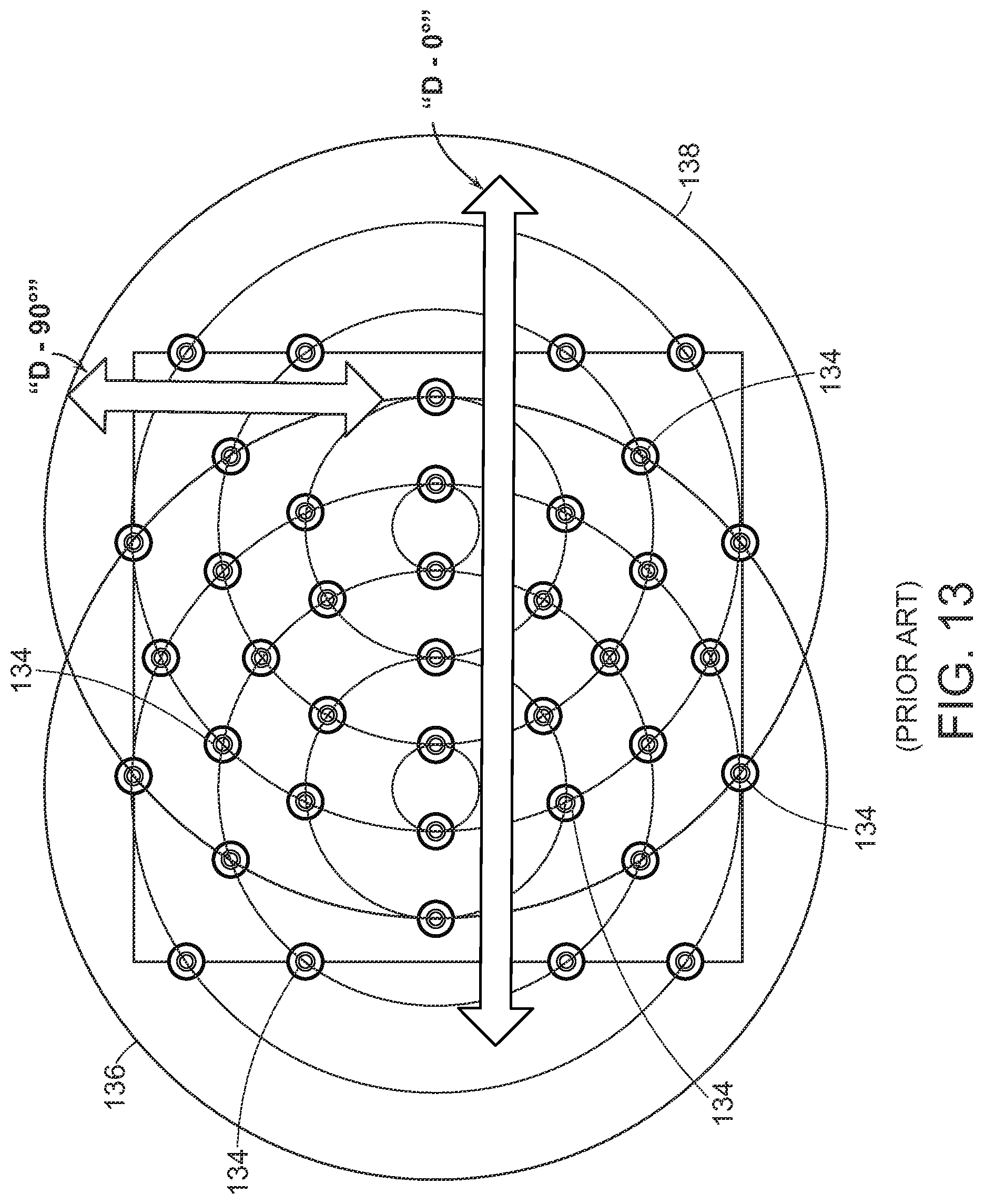 Patent US12302990 Figure 12 – Golf shoe having outsole with multi-surface traction zones