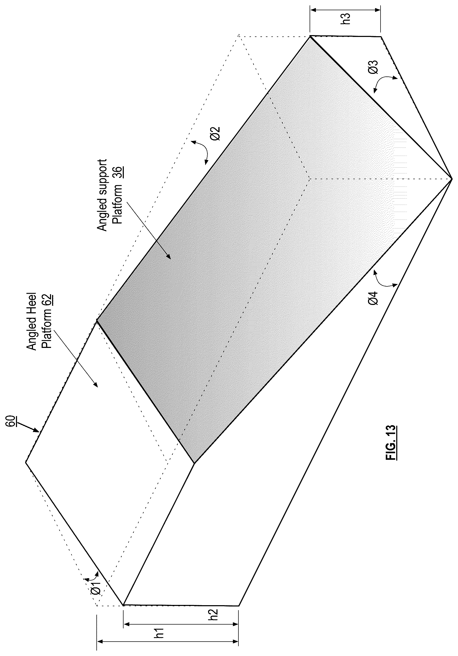 Patent US12302991 Figure 7 – Athletic positioning apparatus and applications thereof