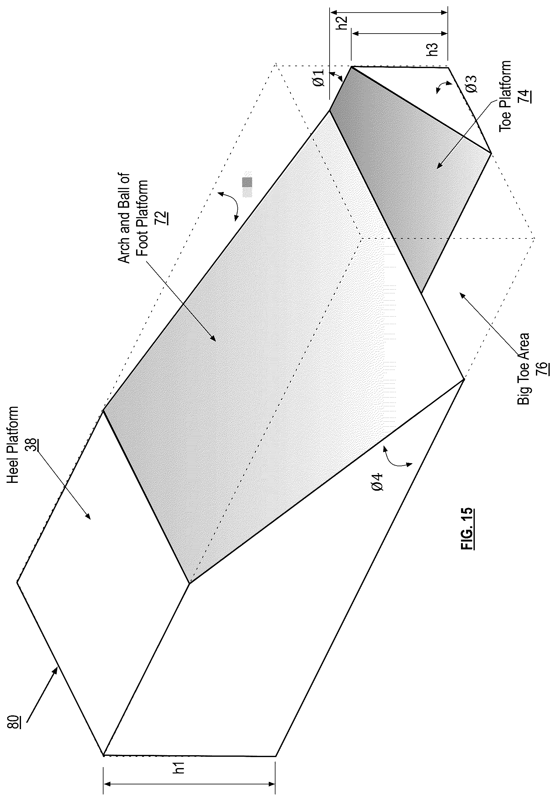 Patent US12302991 Figure 9 – Athletic positioning apparatus and applications thereof