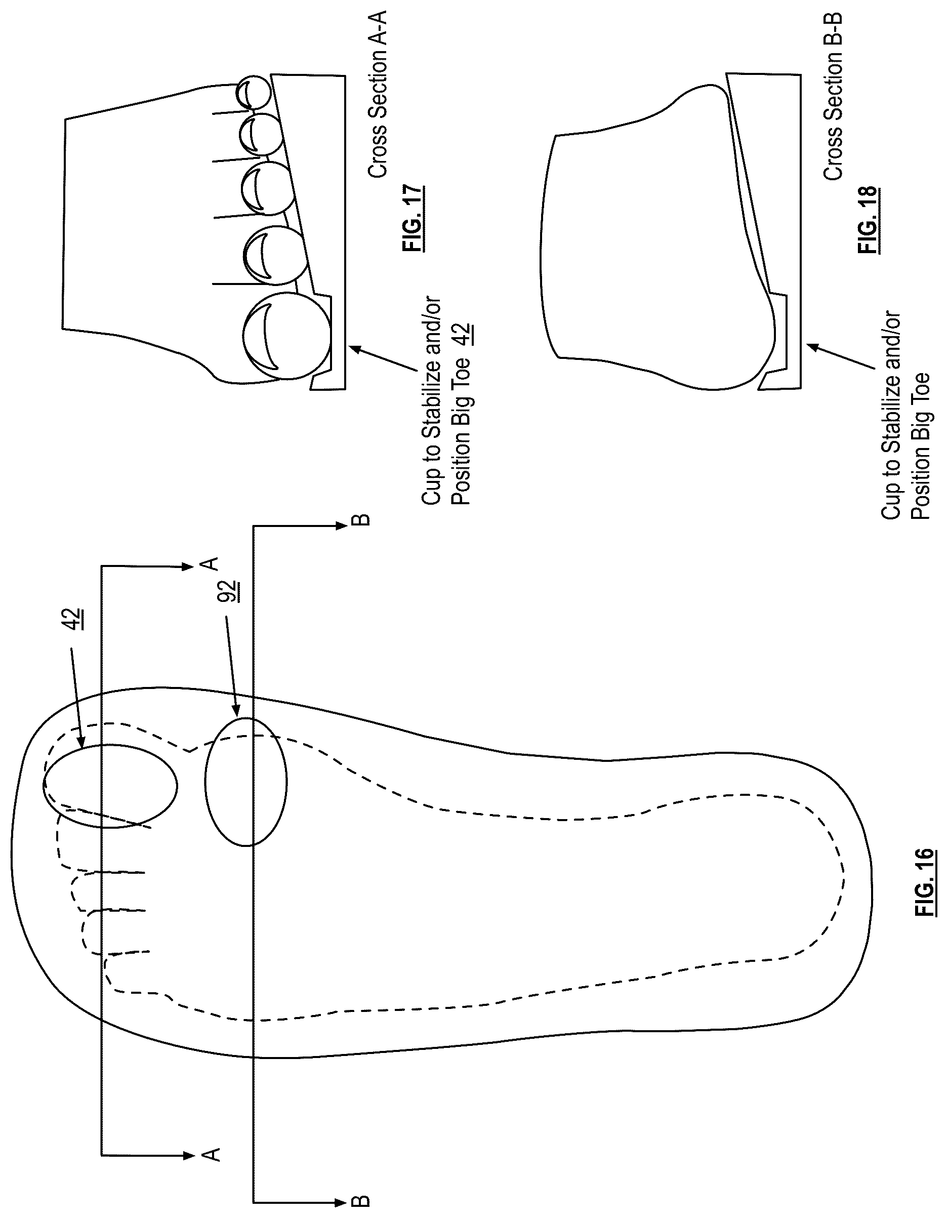 Patent US12302991 Figure 10 – Athletic positioning apparatus and applications thereof