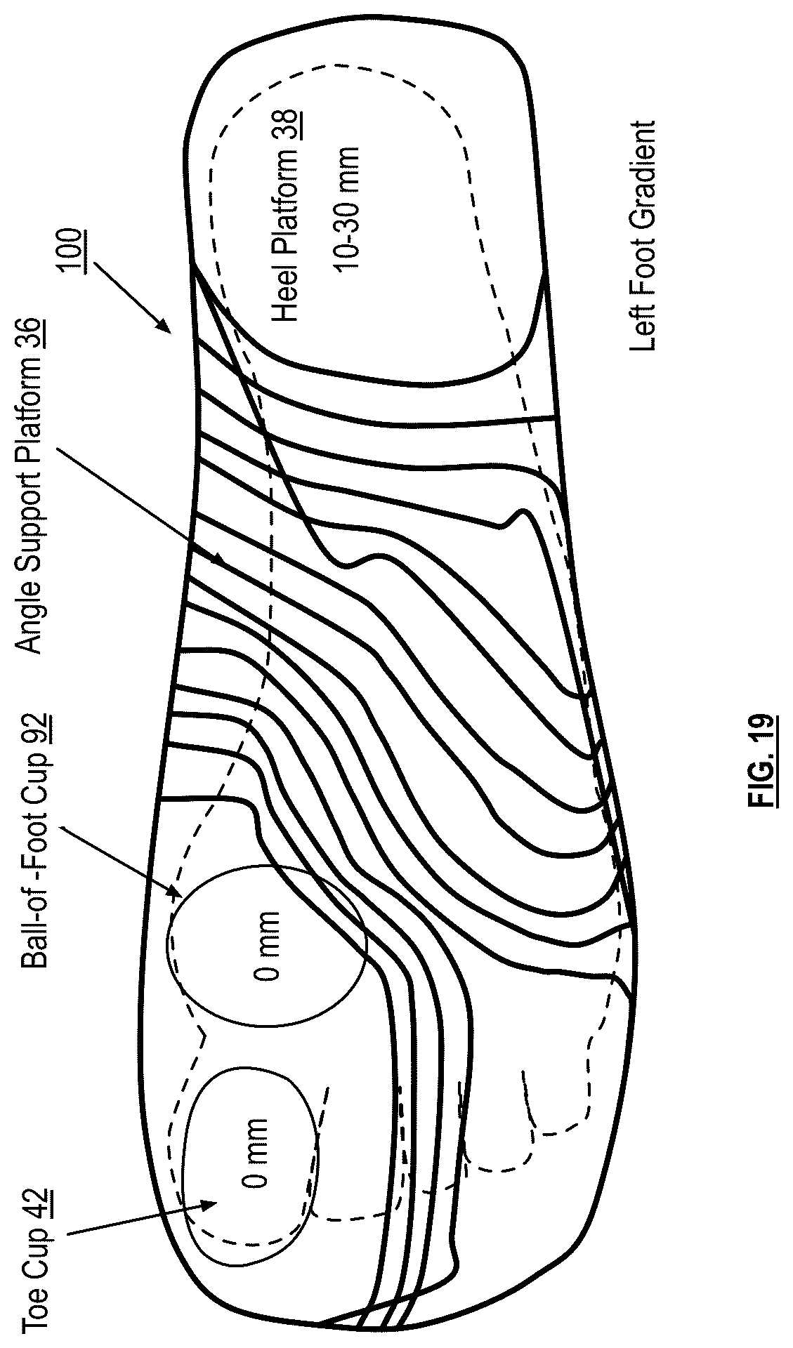 Patent US12302991 Figure 11 – Athletic positioning apparatus and applications thereof