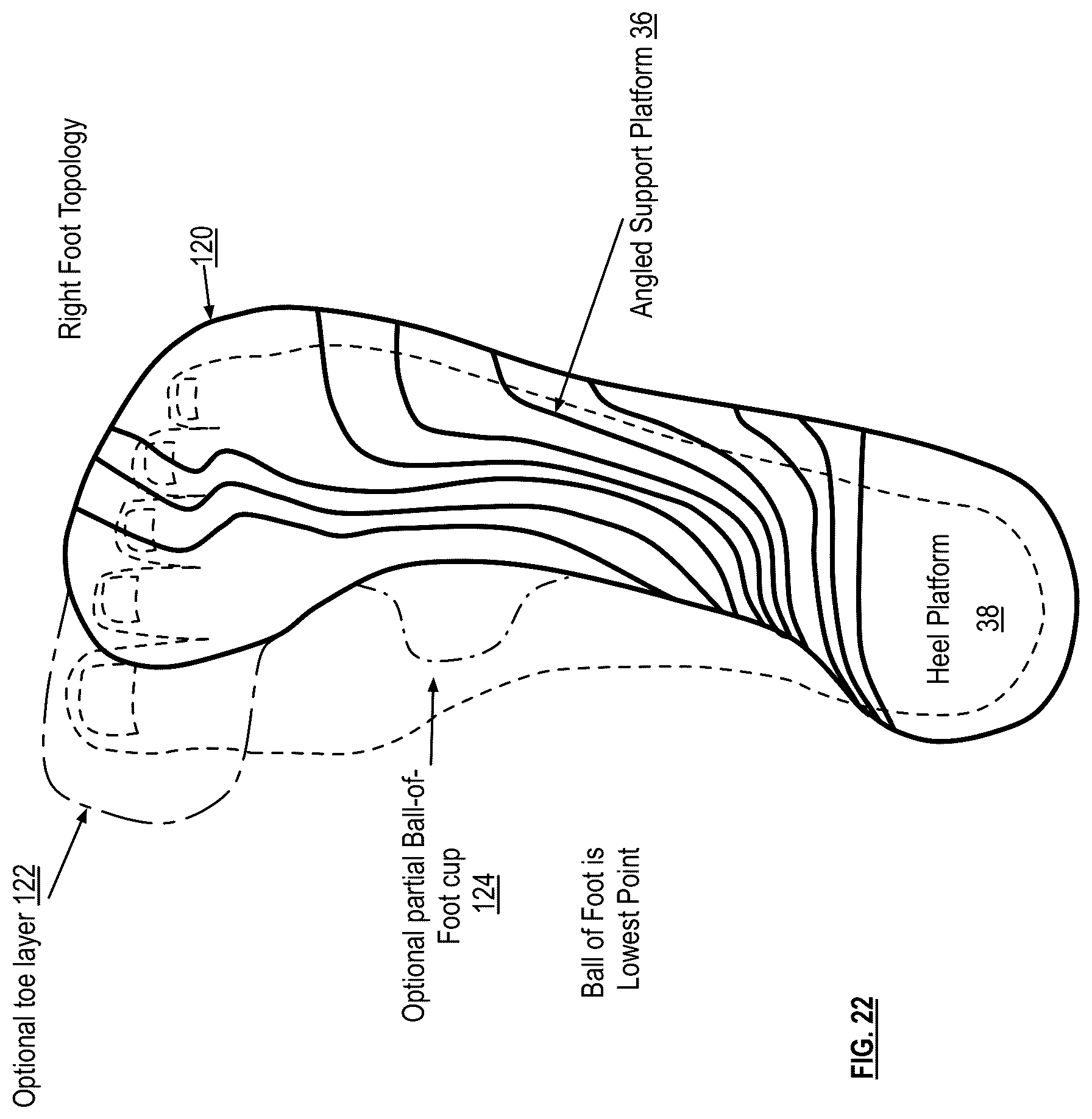 Patent US12302991 Figure 14 – Athletic positioning apparatus and applications thereof