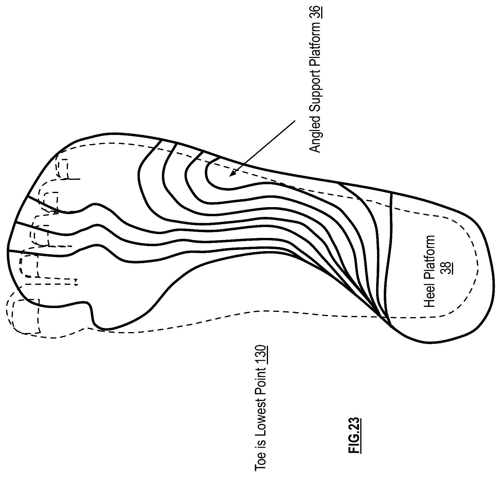 Patent US12302991 Figure 15 – Athletic positioning apparatus and applications thereof
