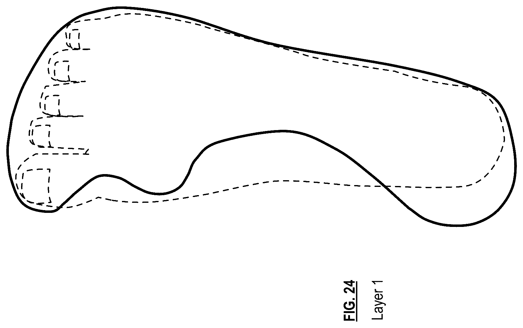Patent US12302991 Figure 16 – Athletic positioning apparatus and applications thereof