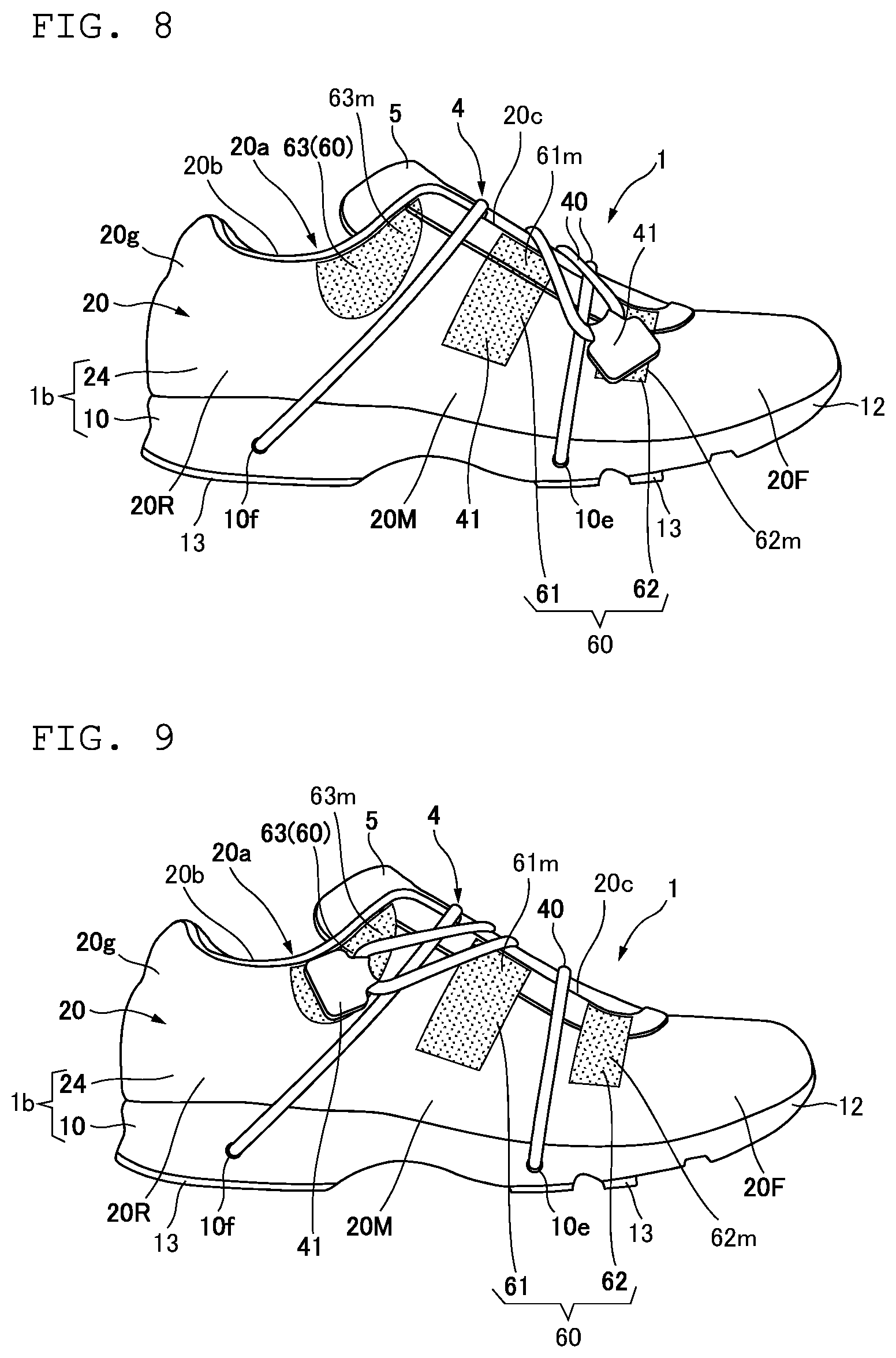 Patent US12302993 Figure 7 – Footwear