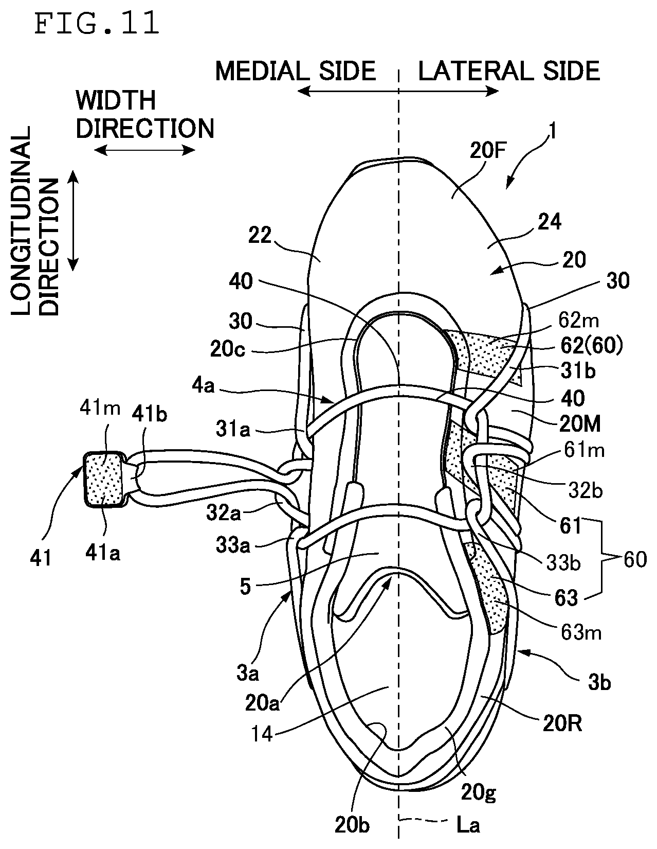 Patent US12302993 Figure 9 – Footwear