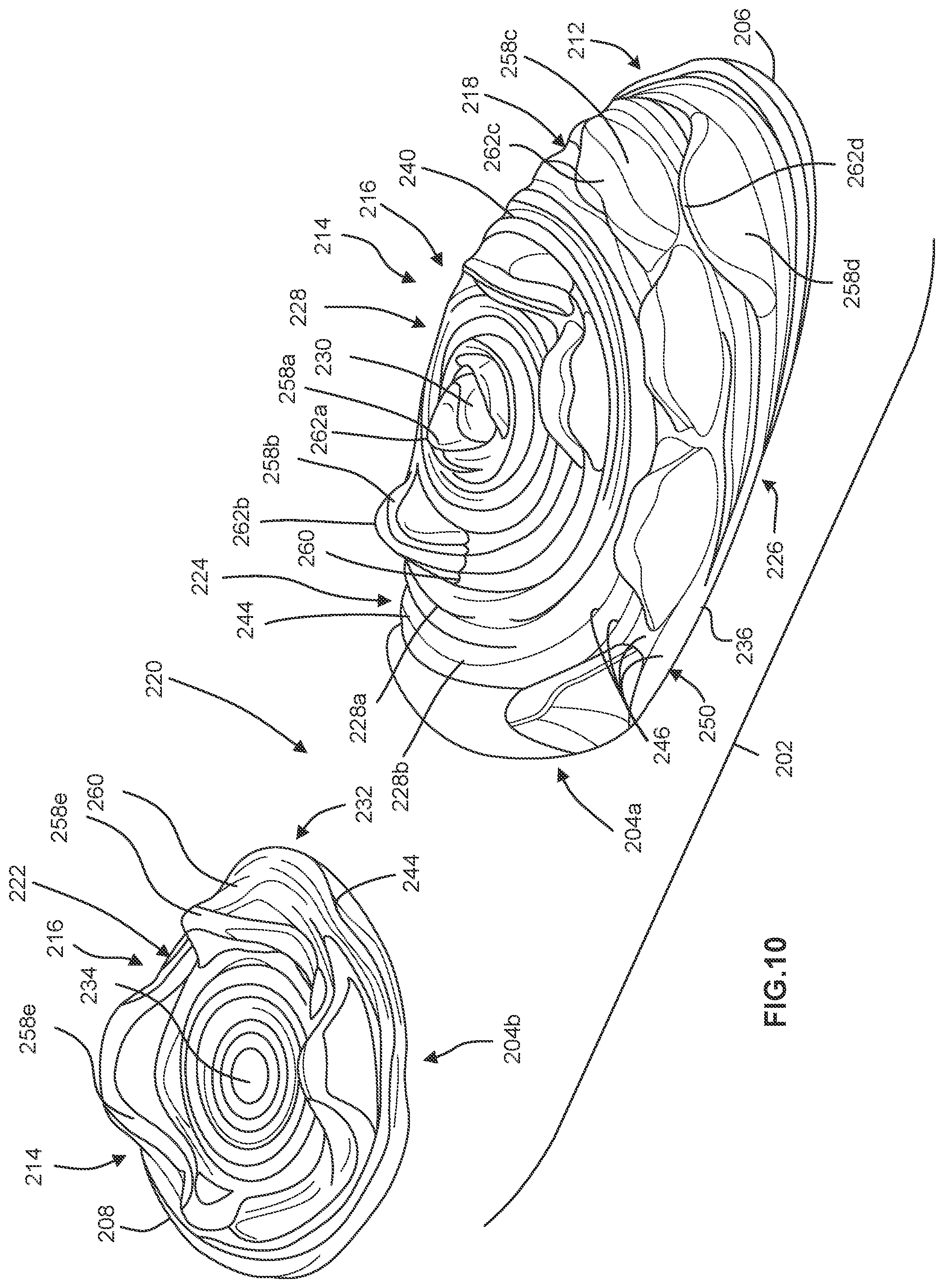 Patent US12302994 Figure 9 – Outsole pattern for an article of footwear