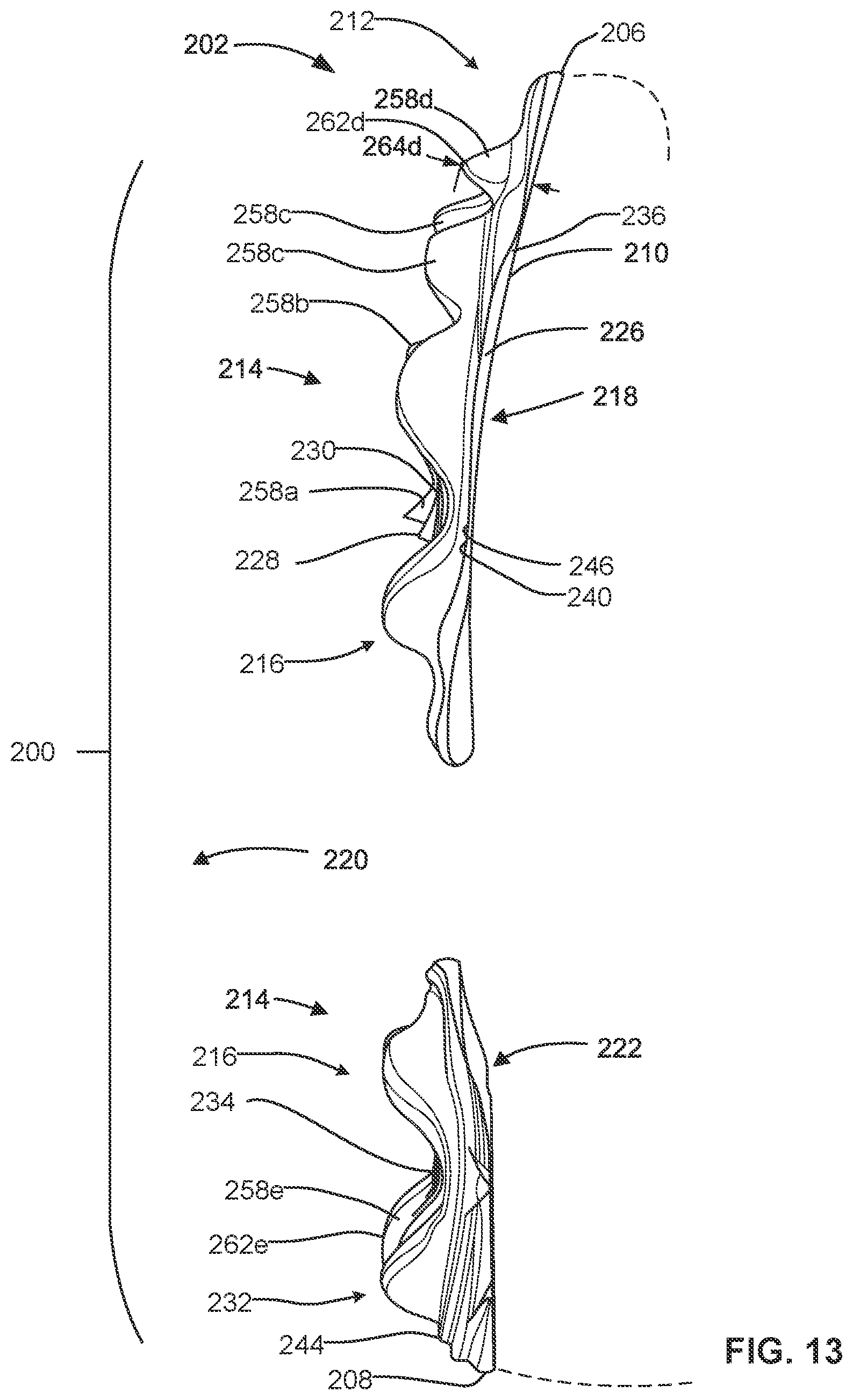Patent US12302994 Figure 12 – Outsole pattern for an article of footwear