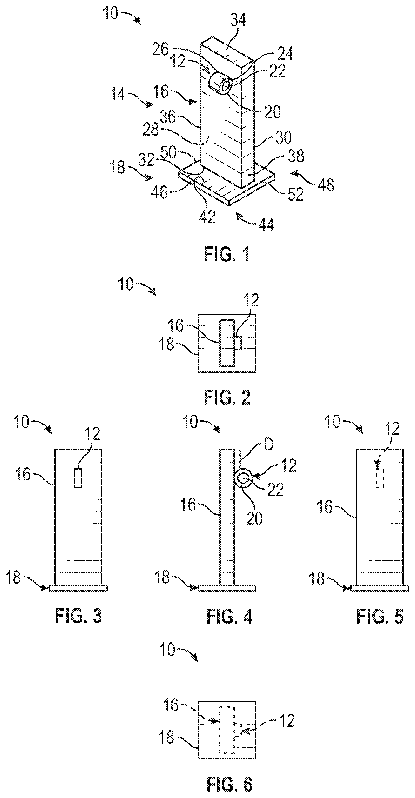 Patent US12302996 Figure 1 – Lace guide for articles of footwear
