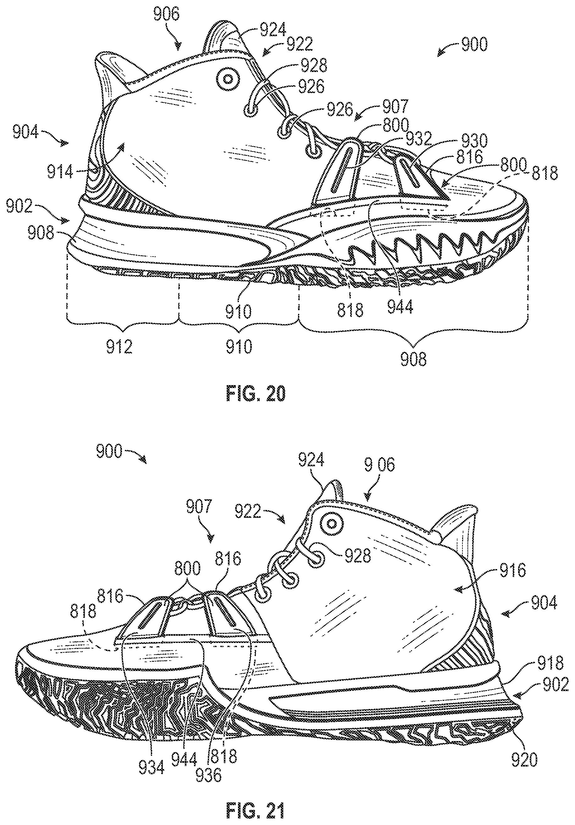 Patent US12302996 Figure 5 – Lace guide for articles of footwear
