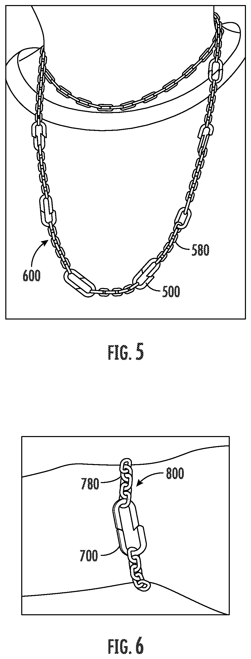 Patent US12302999 Figure 4 – Jewelry link