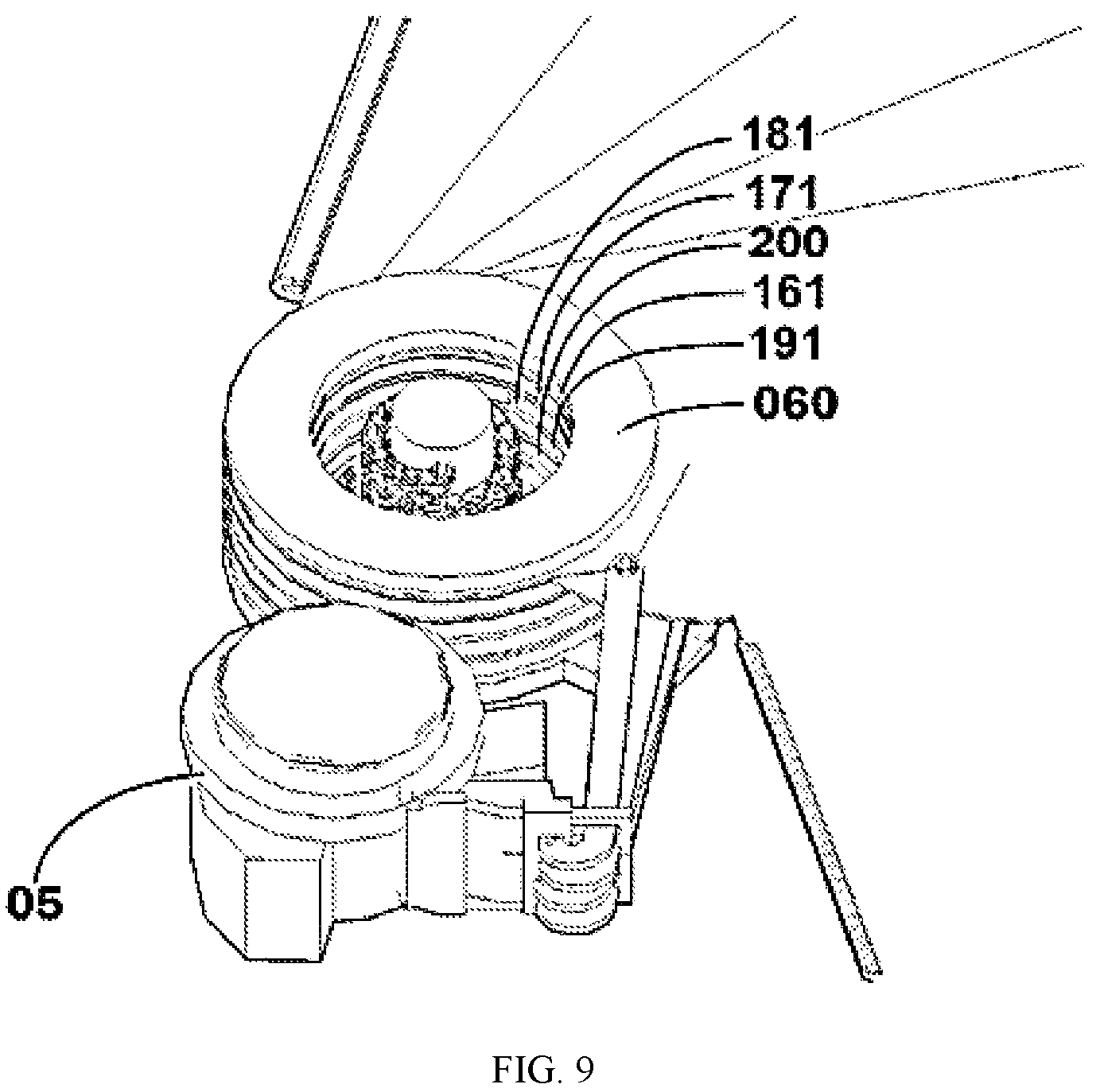Patent US12303005 Figure 5 – Storage bag device convenient for quick search and taking out