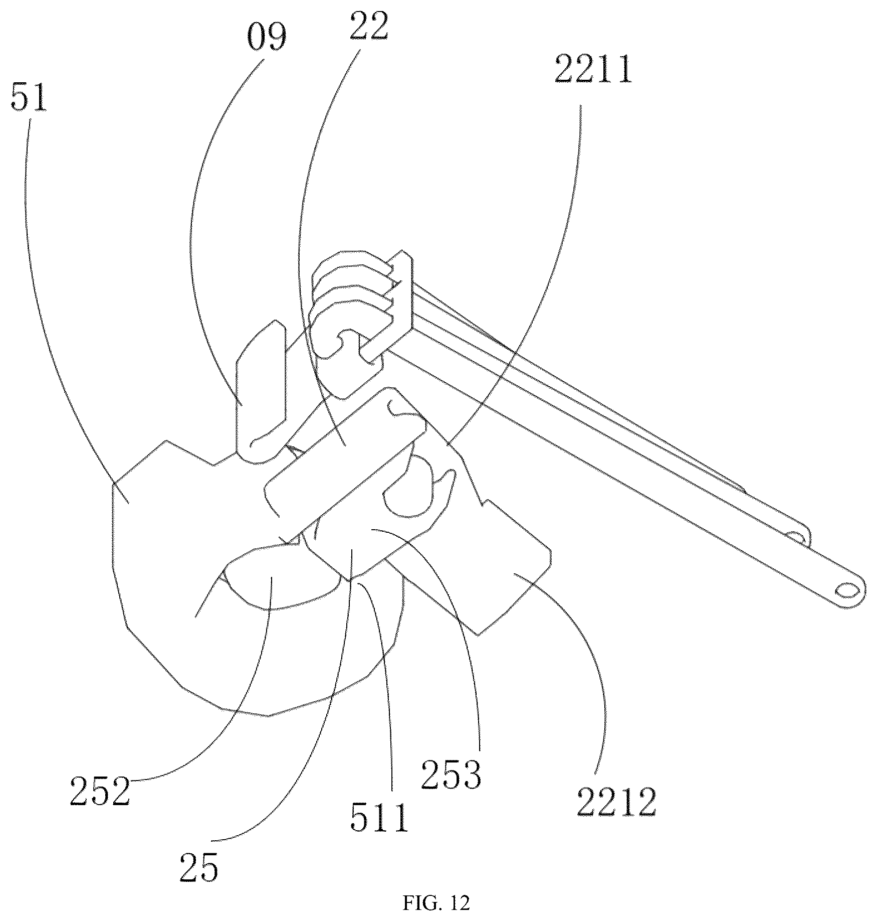 Patent US12303005 Figure 7 – Storage bag device convenient for quick search and taking out