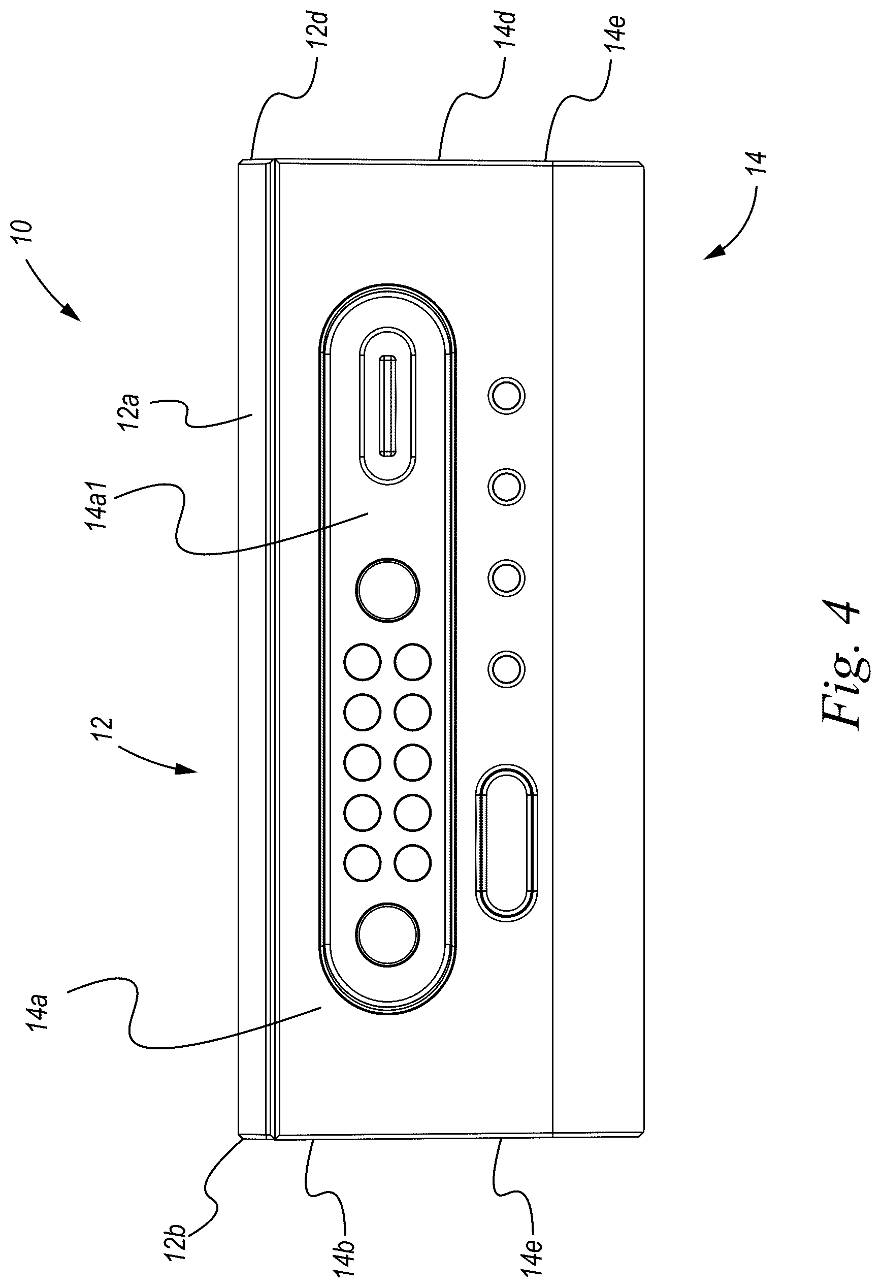 Patent US12303006 Figure 4 – Enhanced portable electronic device case accessory engagement system