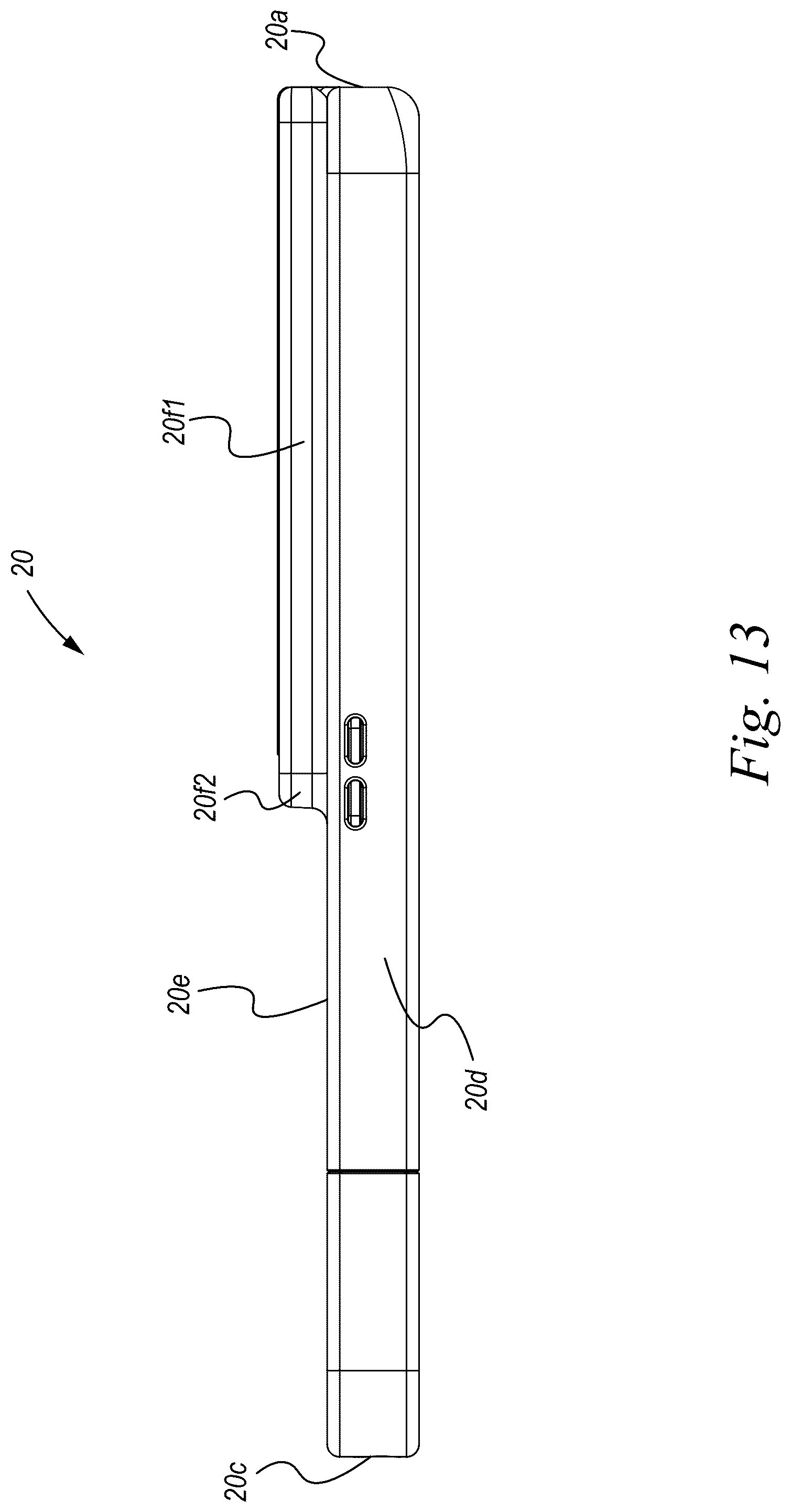 Patent US12303006 Figure 13 – Enhanced portable electronic device case accessory engagement system