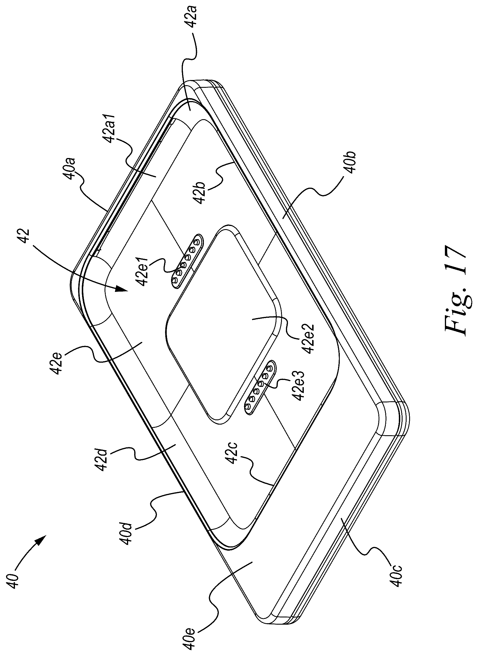 Patent US12303006 Figure 17 – Enhanced portable electronic device case accessory engagement system