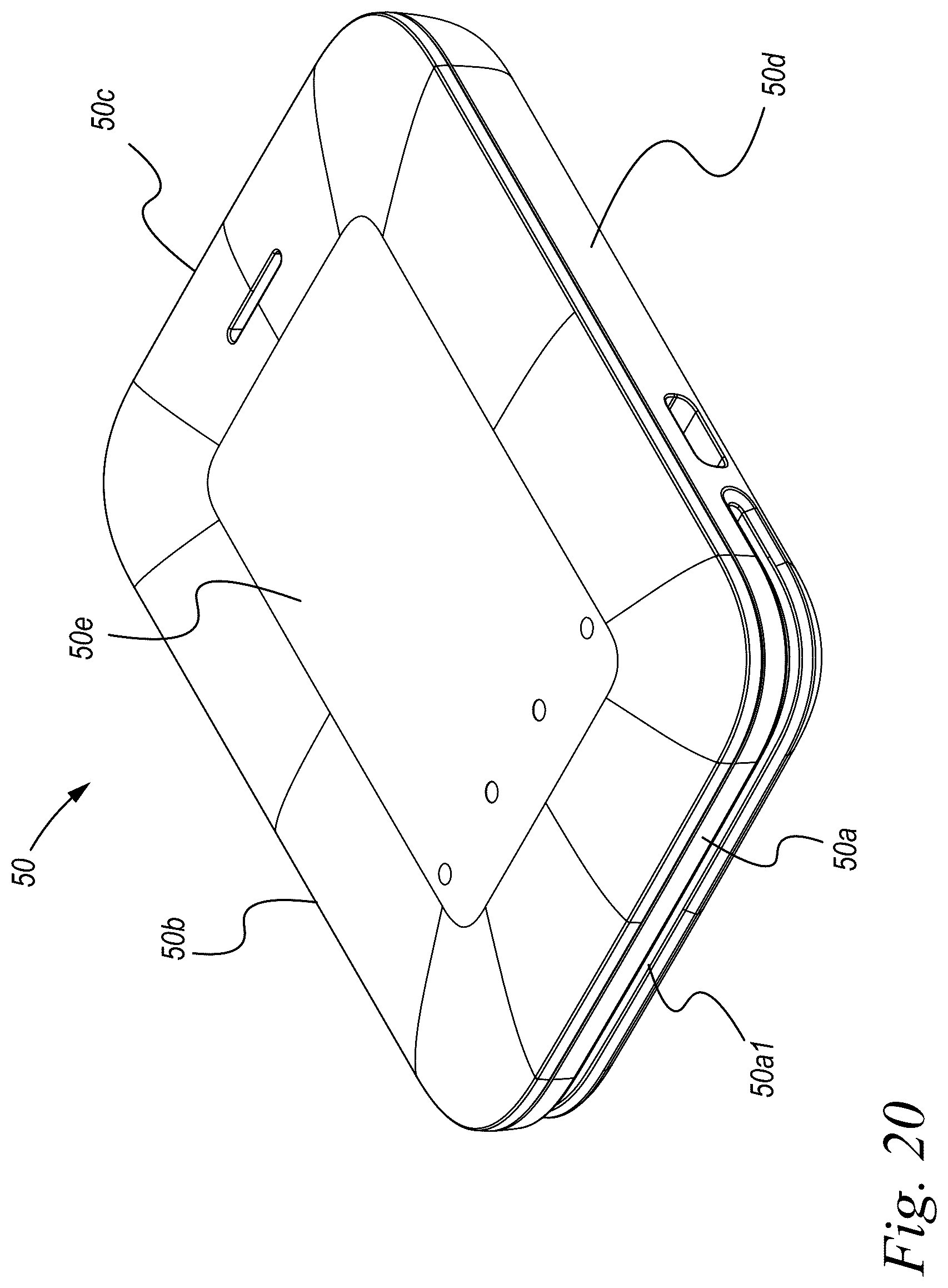 Patent US12303006 Figure 20 – Enhanced portable electronic device case accessory engagement system