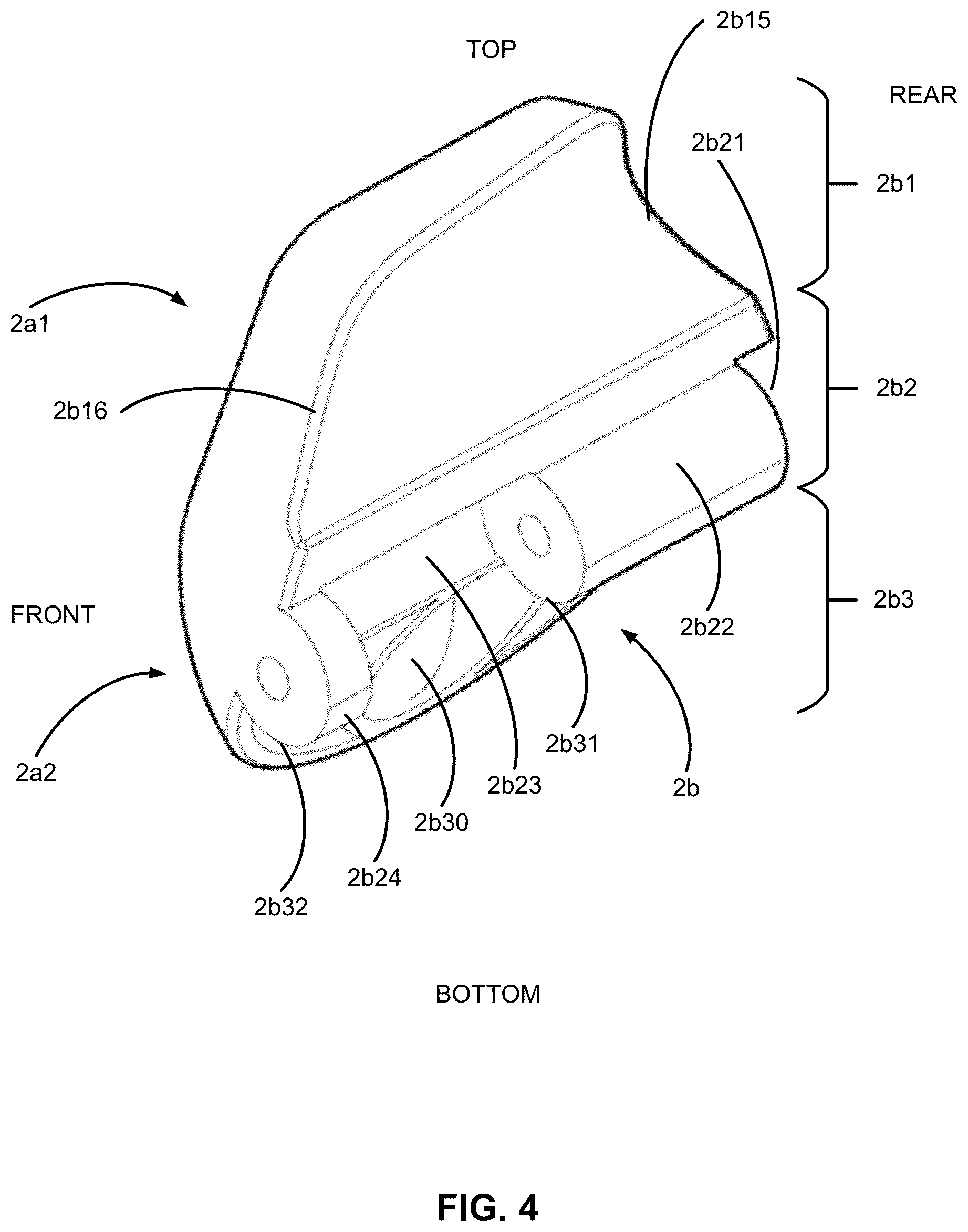 Patent US12303008 Figure 4 – Device for nail painting