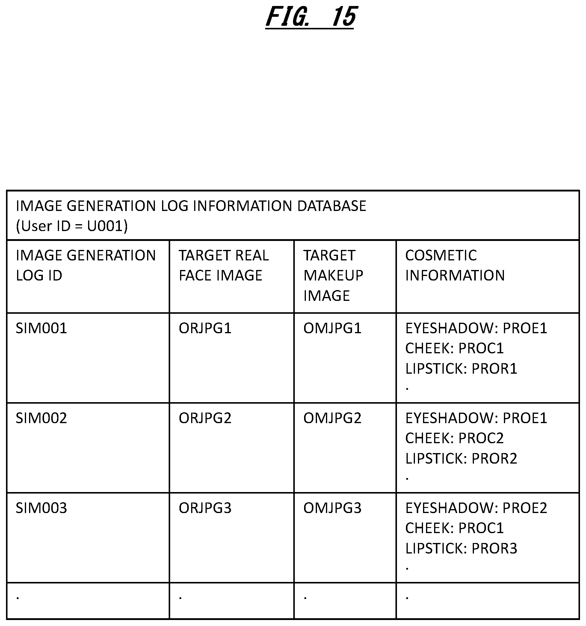 Patent US12303010 Figure 15 – Information processing apparatus and computer program for decorating target images