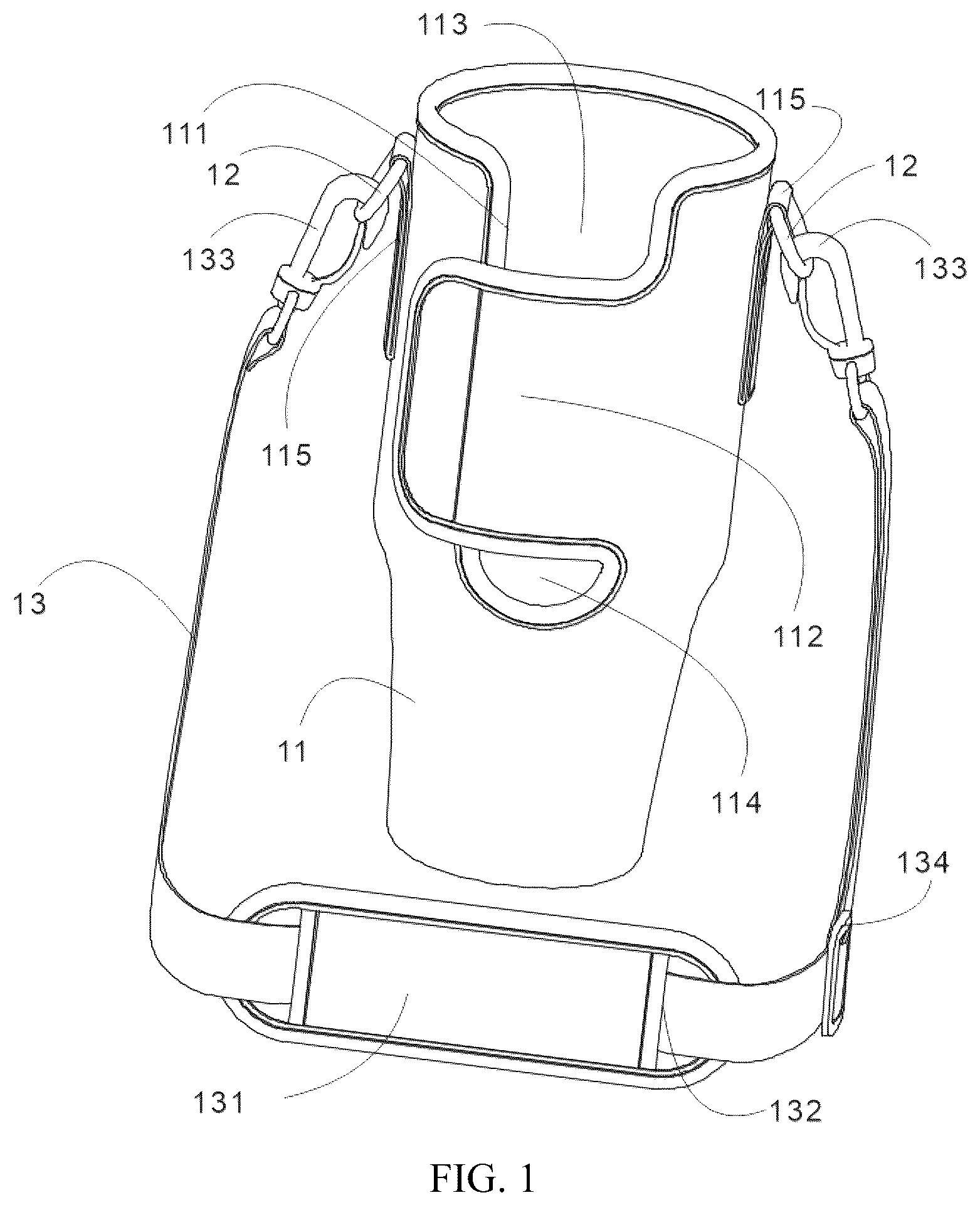 Patent US12303013 Figure 1 – Cup sleeve with high applicability