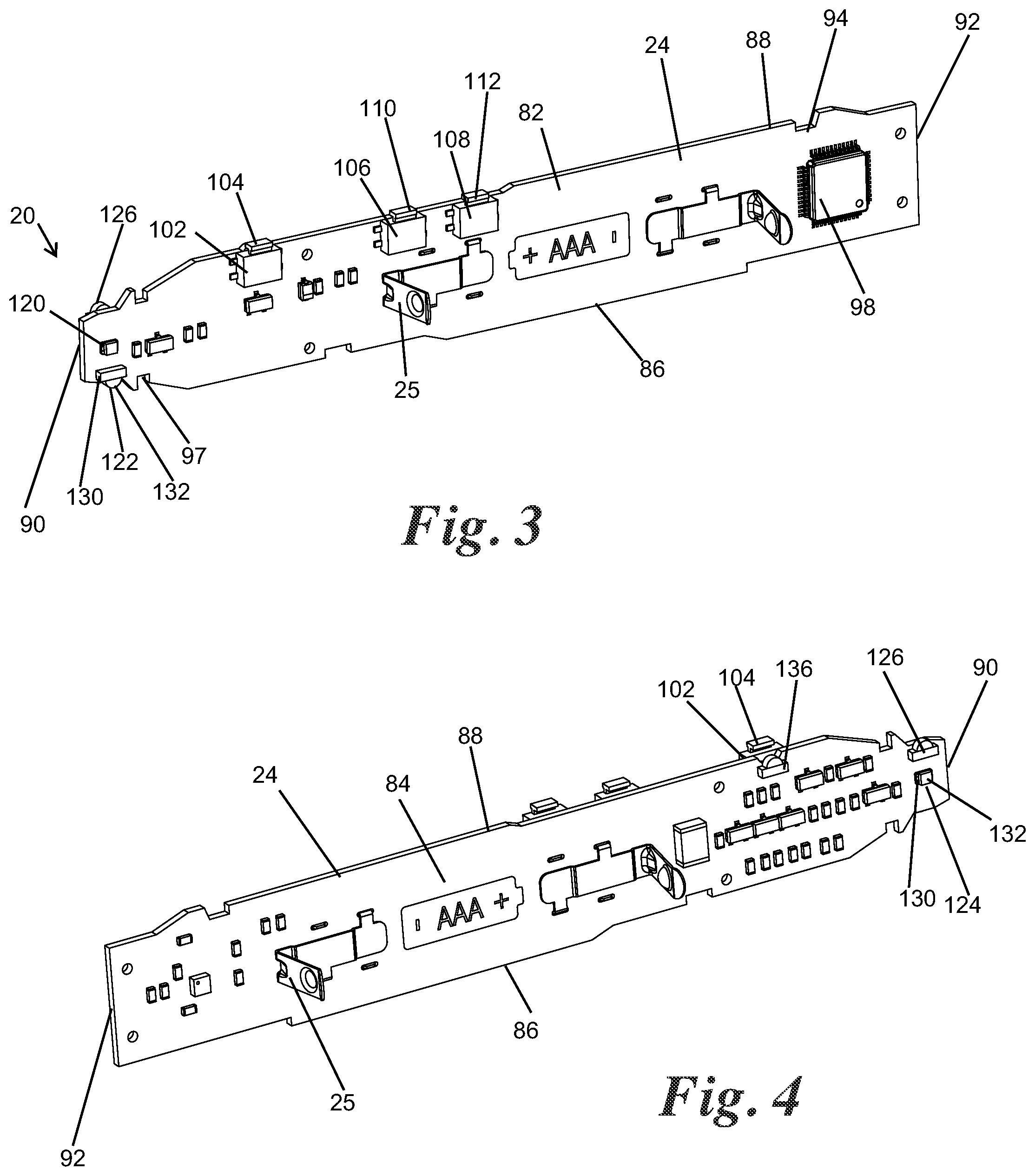 Patent US12303014 Figure 3 – Lighted toothbrush