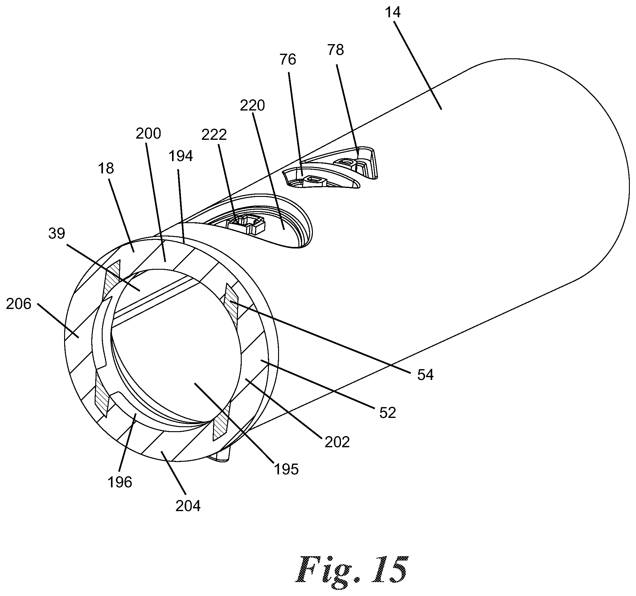 Patent US12303014 Figure 8 – Lighted toothbrush