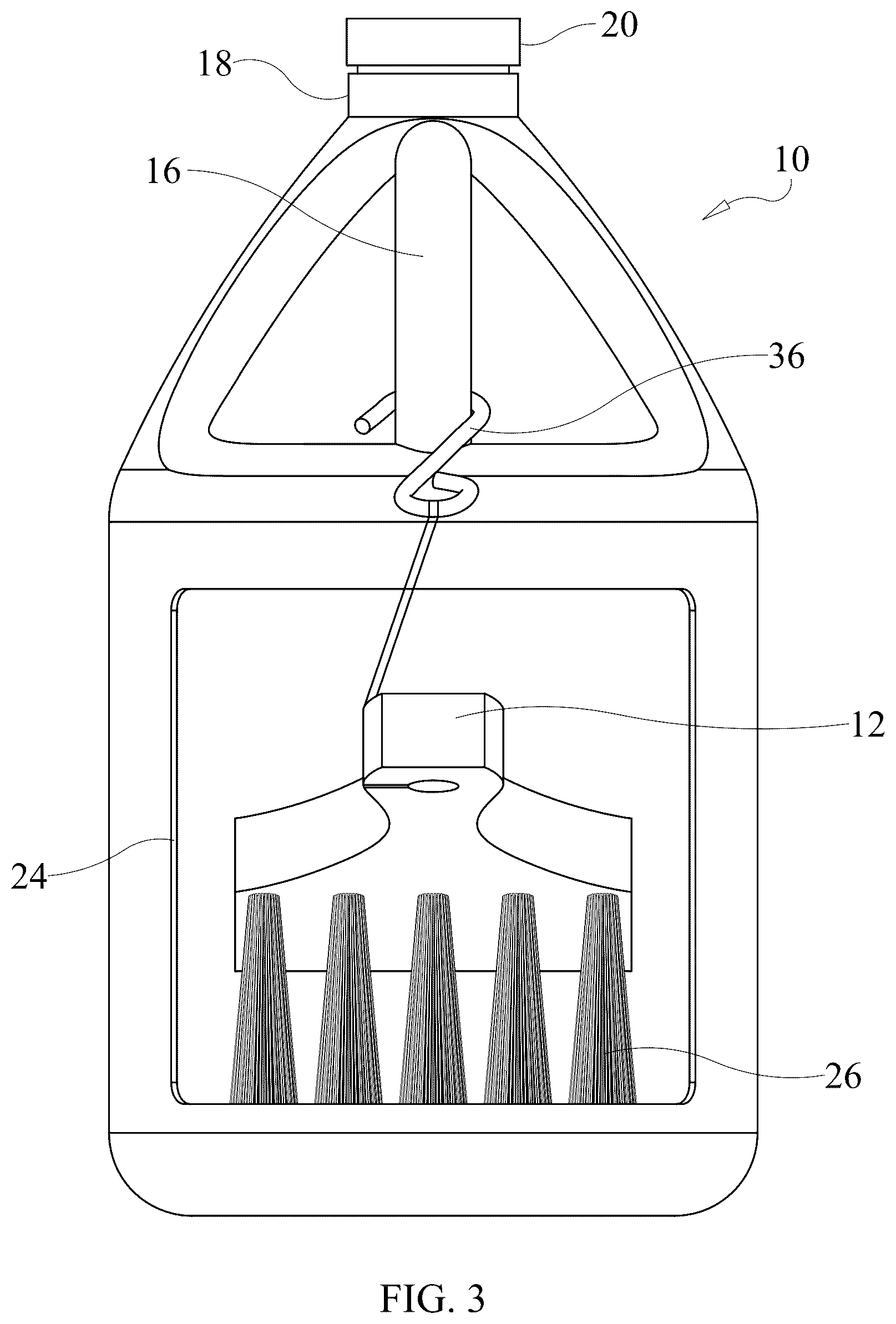 Patent US12303015 Figure 3 – Portable coating applicator kit
