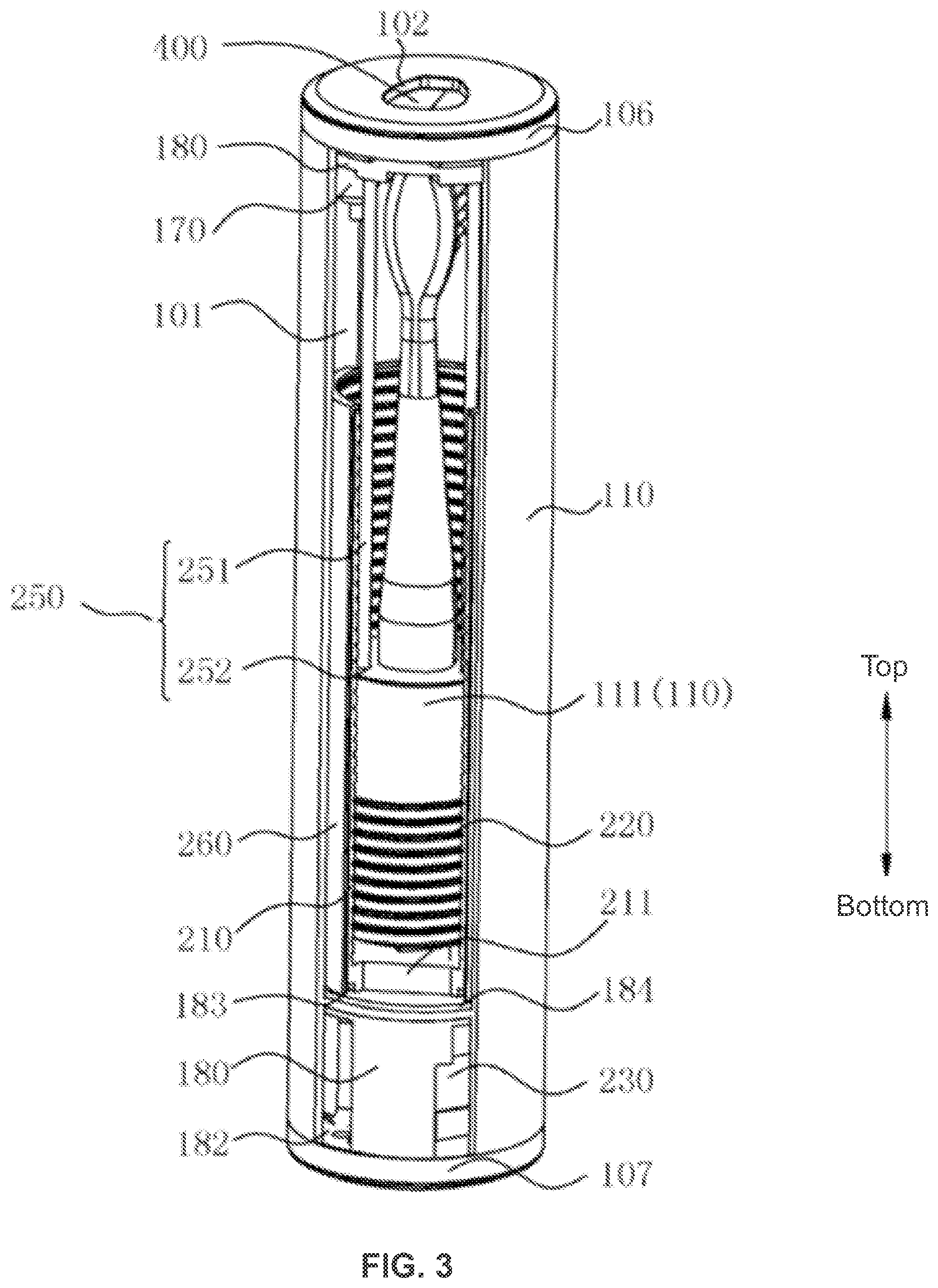 Patent US12303016 Figure 3 – Disinfection device and toothbrush