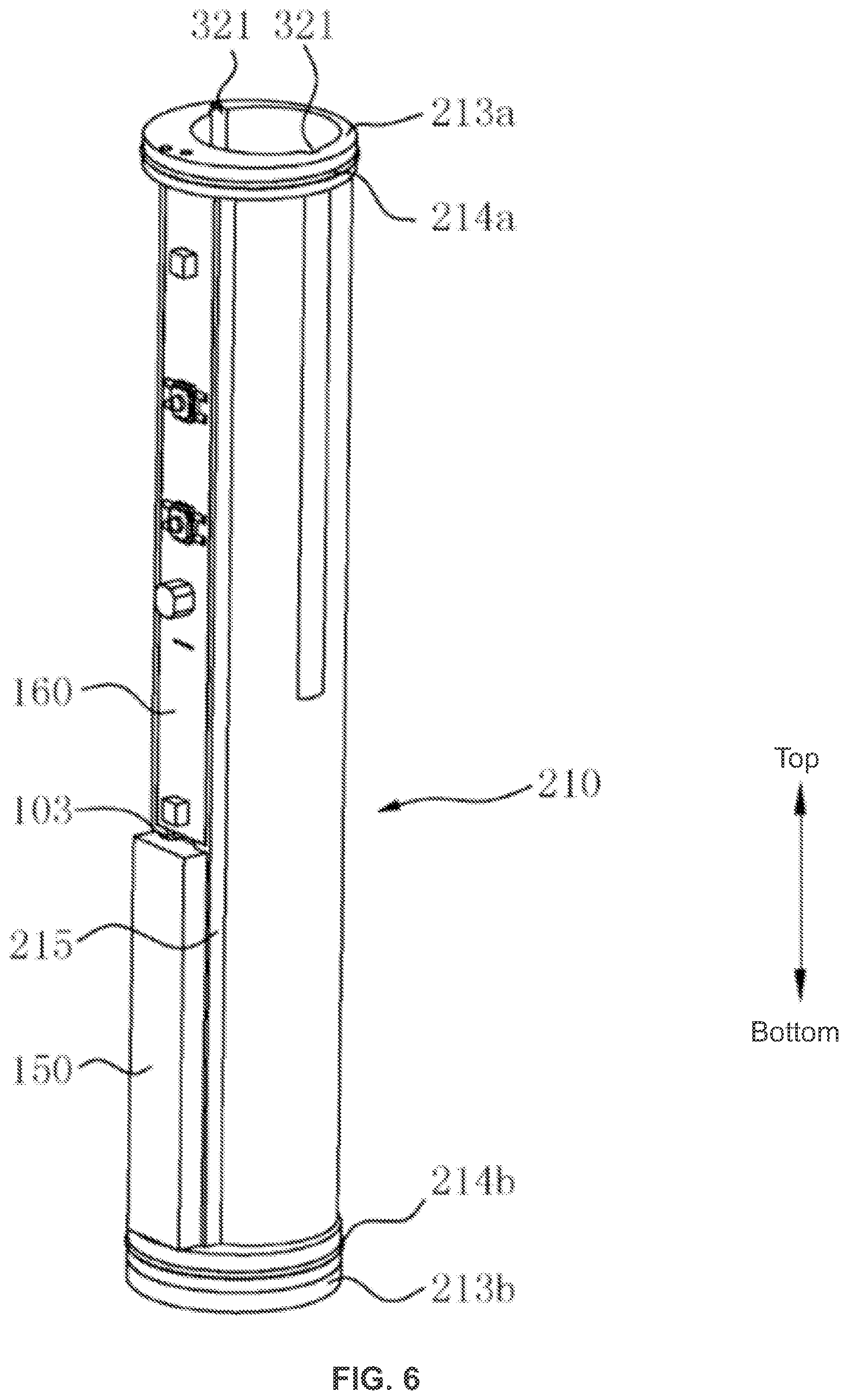 Patent US12303016 Figure 6 – Disinfection device and toothbrush