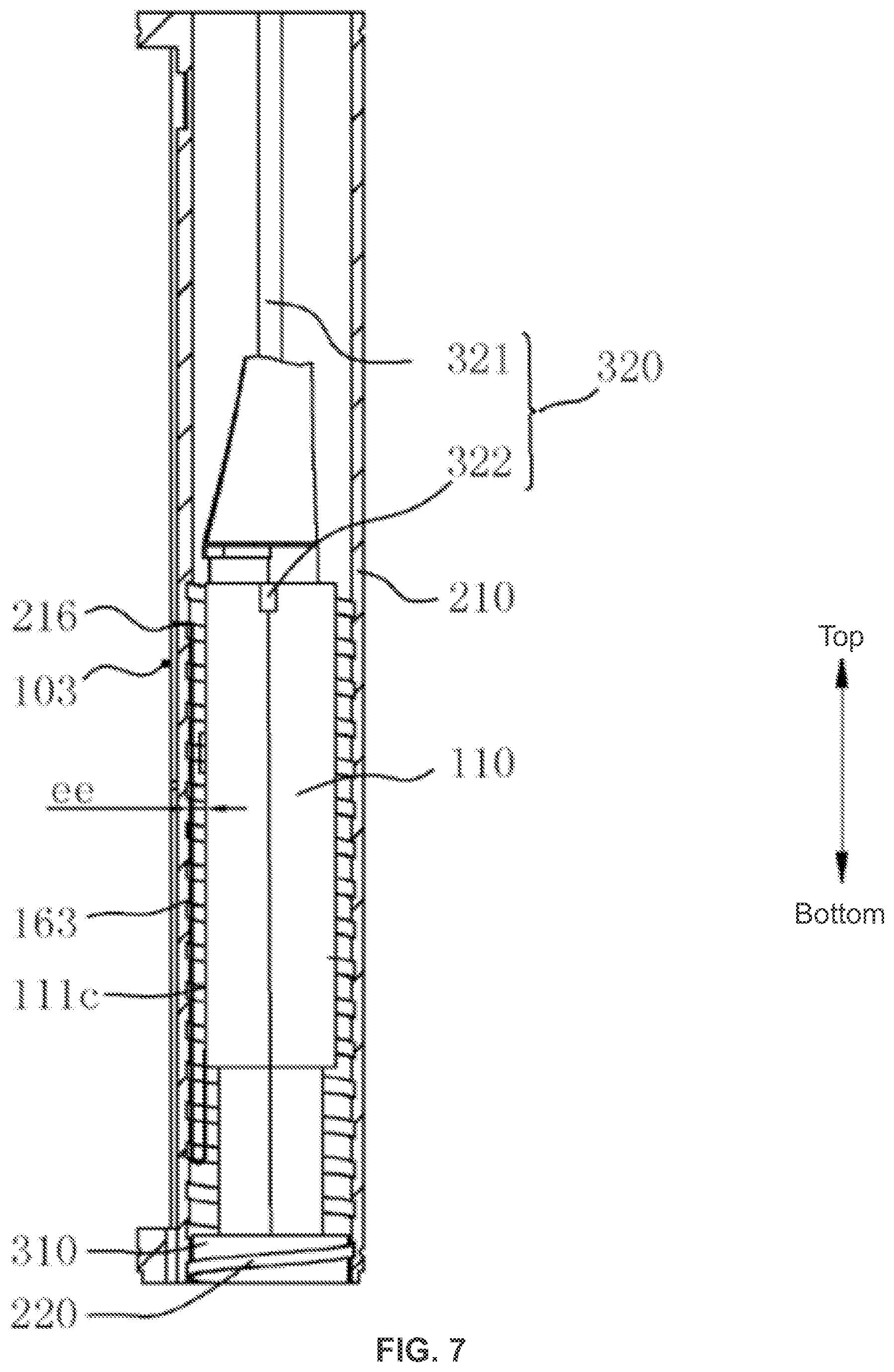 Patent US12303016 Figure 7 – Disinfection device and toothbrush