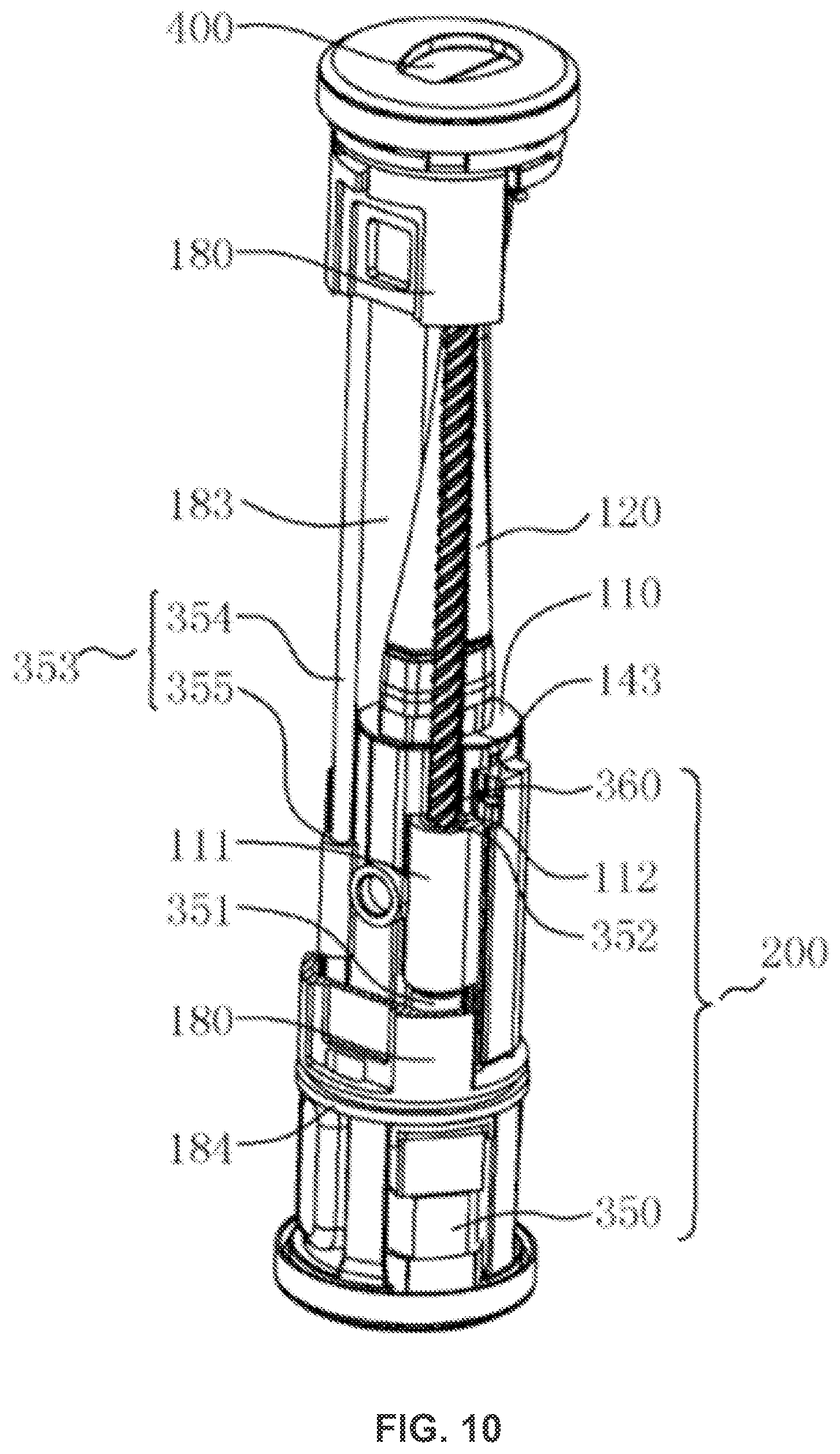 Patent US12303016 Figure 10 – Disinfection device and toothbrush