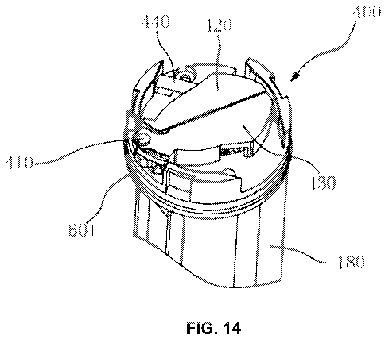 Patent US12303016 Figure 14 – Disinfection device and toothbrush