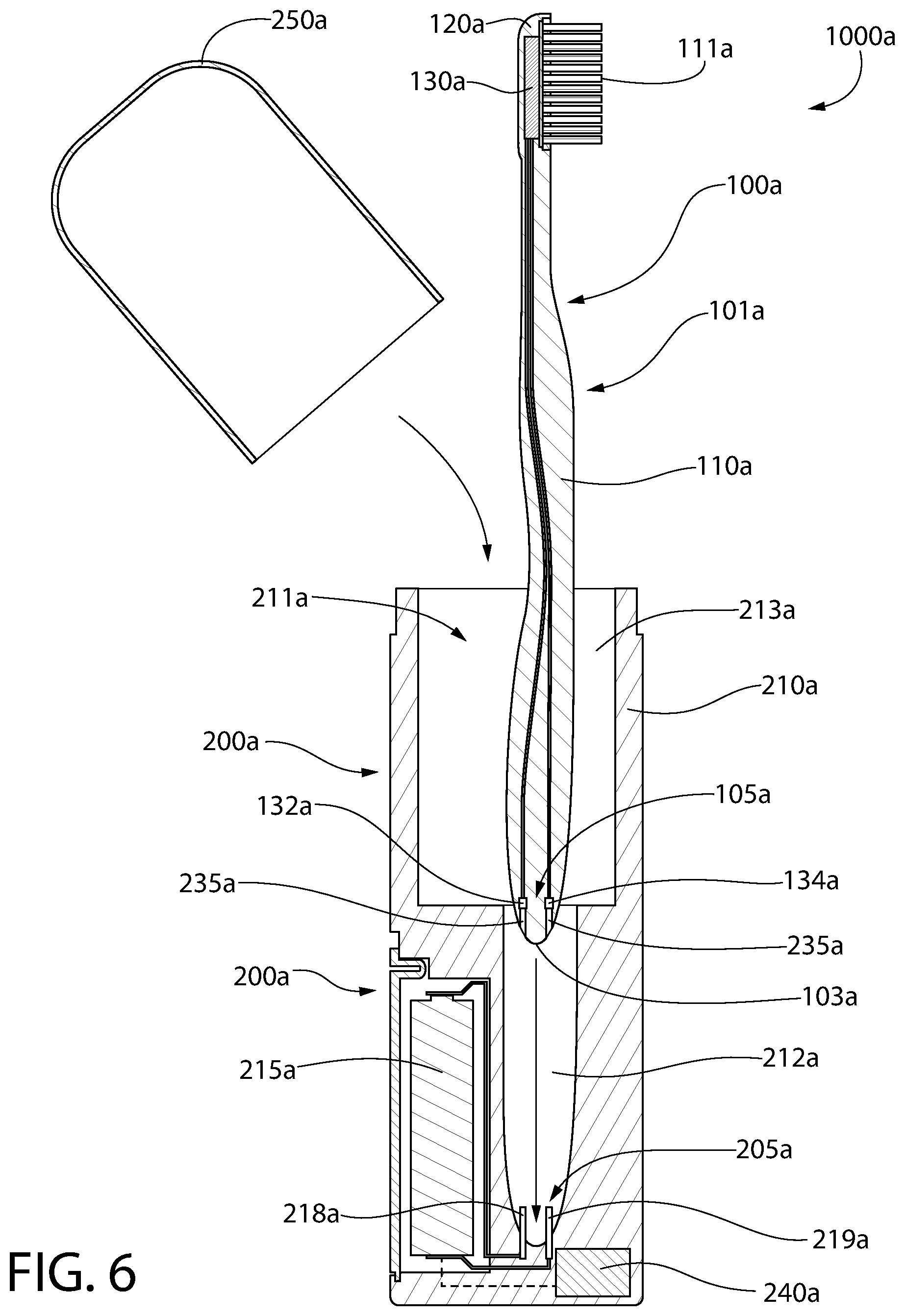 Patent US12303017 Figure 6 – Oral care implement