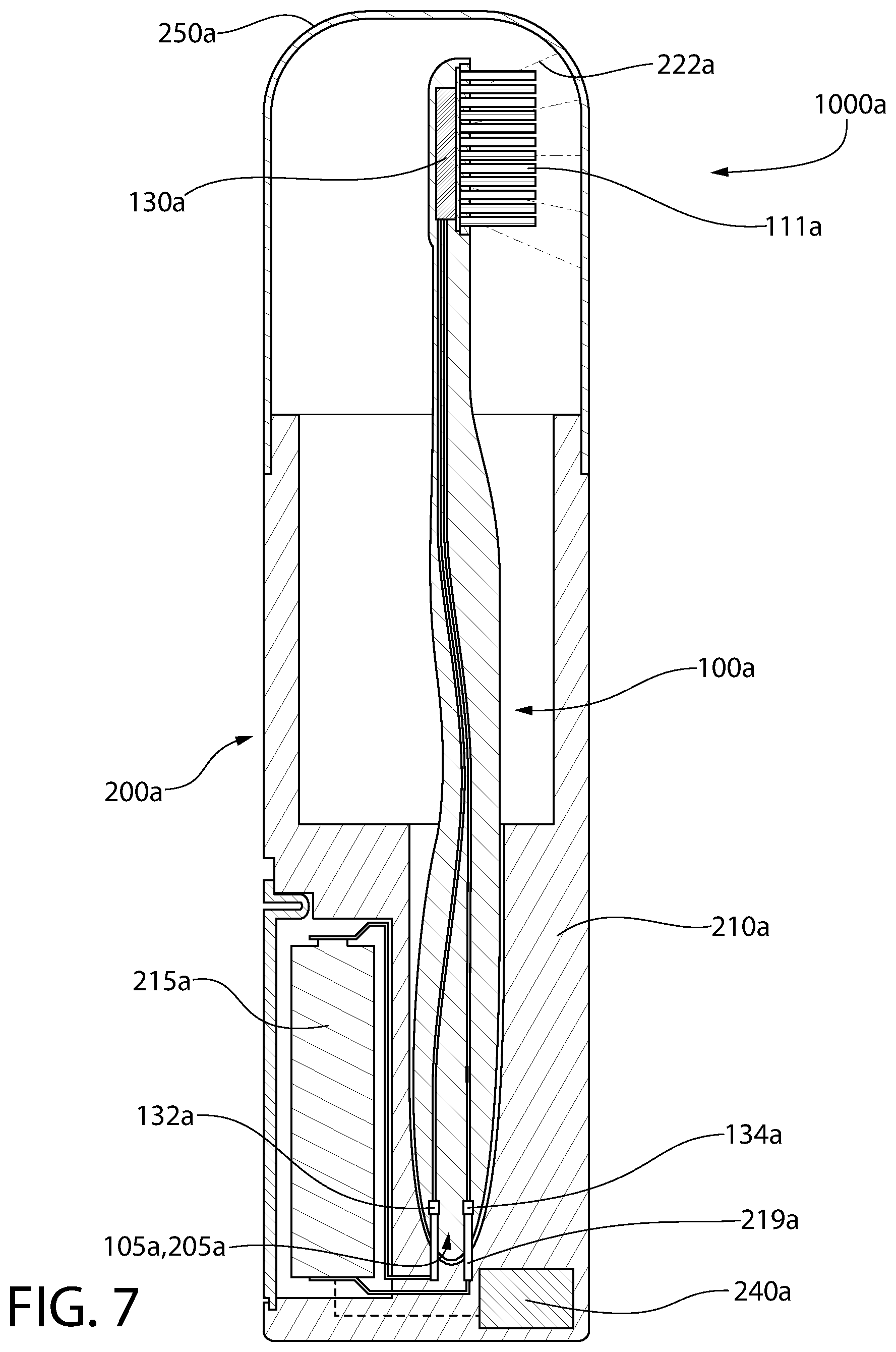 Patent US12303017 Figure 7 – Oral care implement