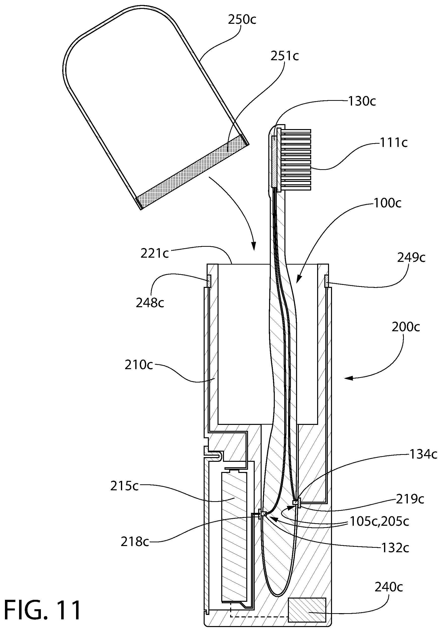 Patent US12303017 Figure 11 – Oral care implement