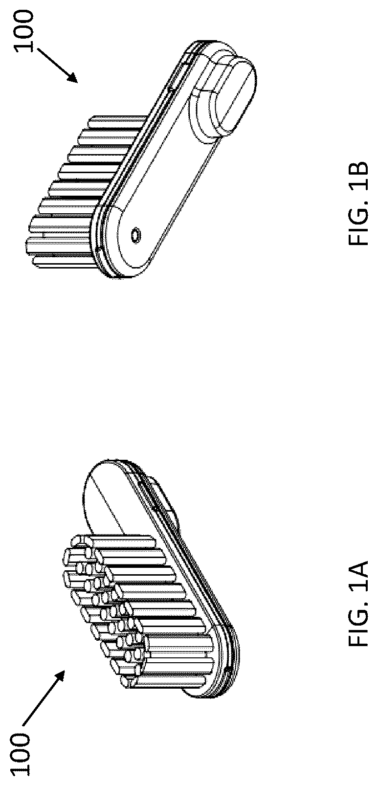 Patent US12303018 Figure 1 – Replaceable brush head for toothbrush