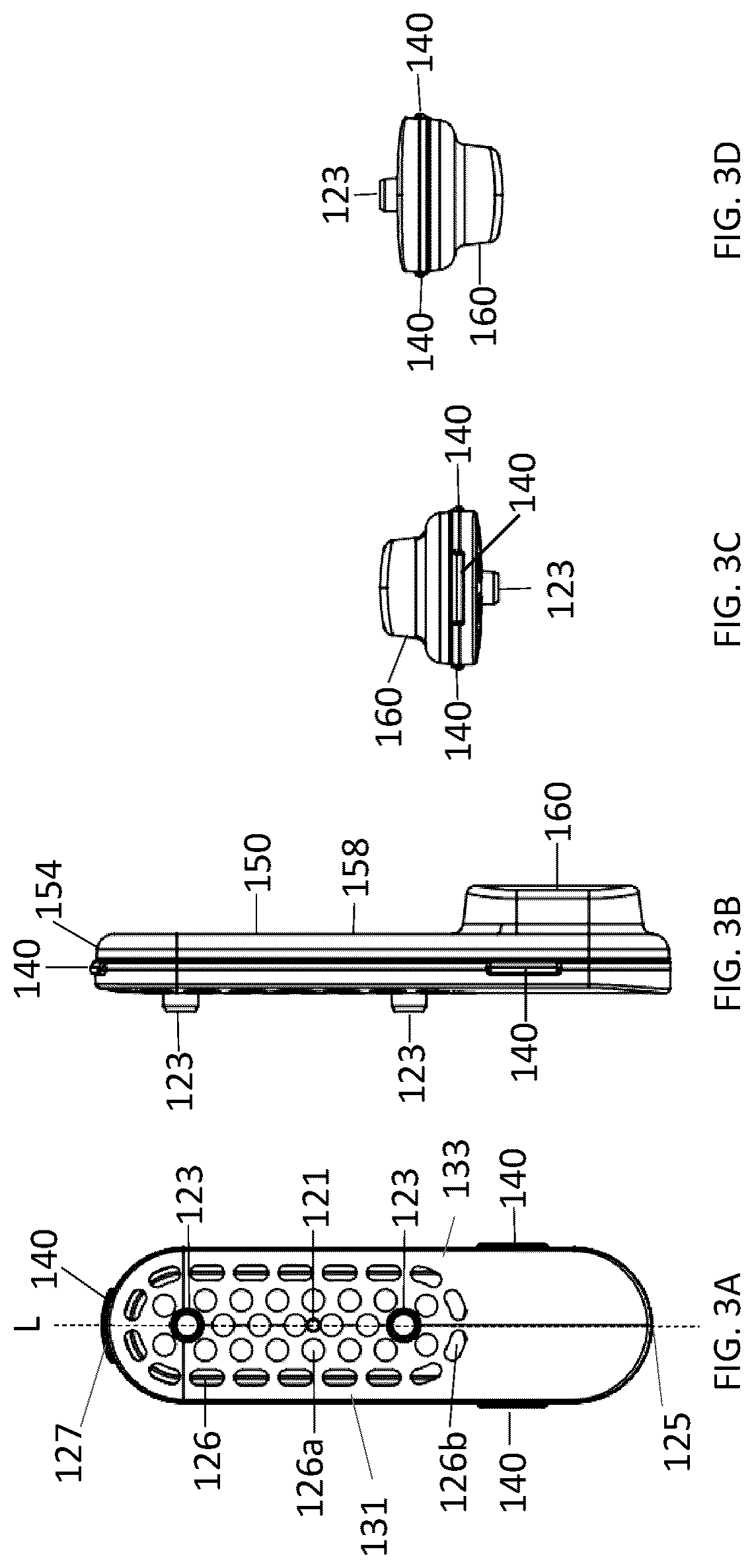 Patent US12303018 Figure 3 – Replaceable brush head for toothbrush