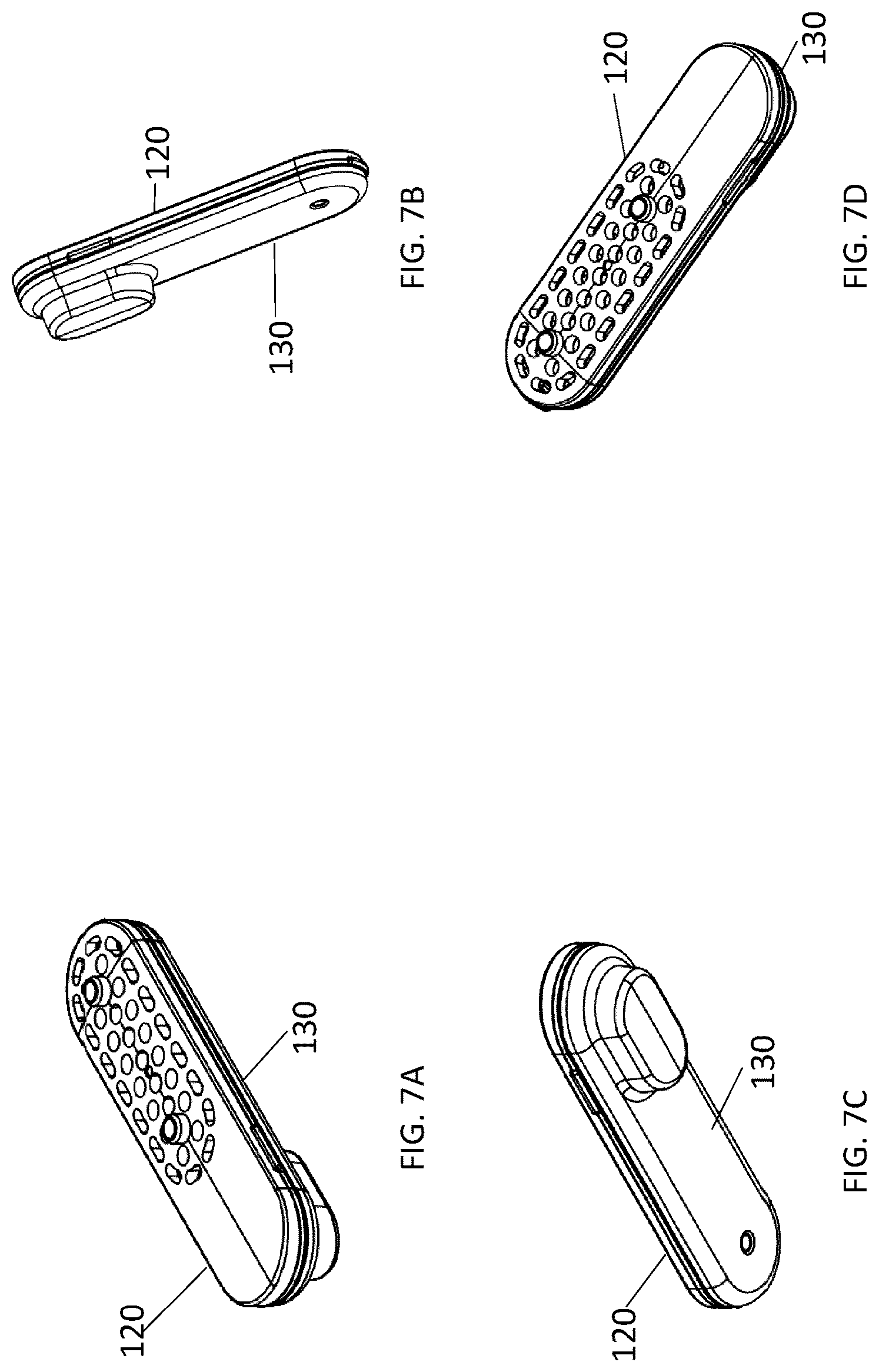 Patent US12303018 Figure 6 – Replaceable brush head for toothbrush