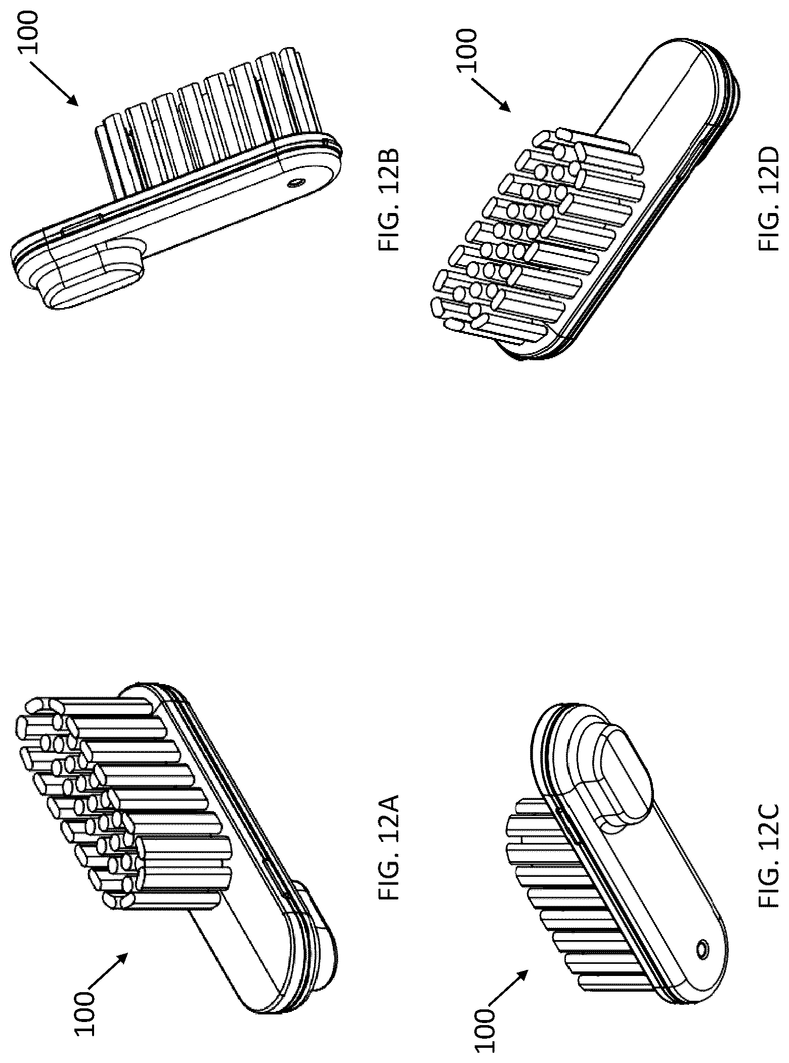 Patent US12303018 Figure 10 – Replaceable brush head for toothbrush
